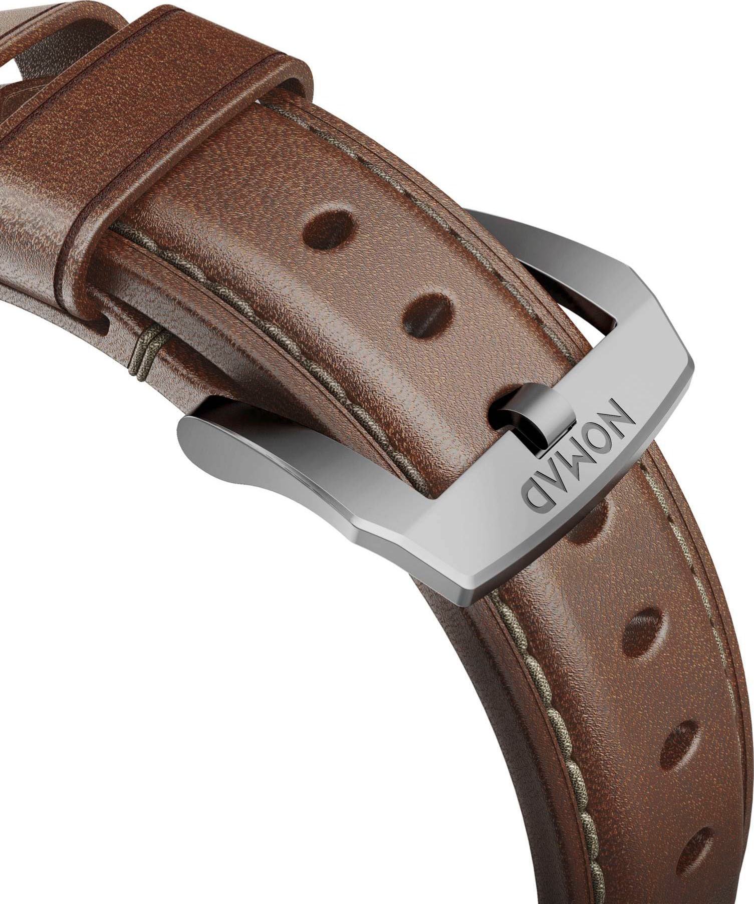 Nomad Smartwatch-Armband »Strap Trad. Lthr. Brown Connect. 42/44/45/49mm«