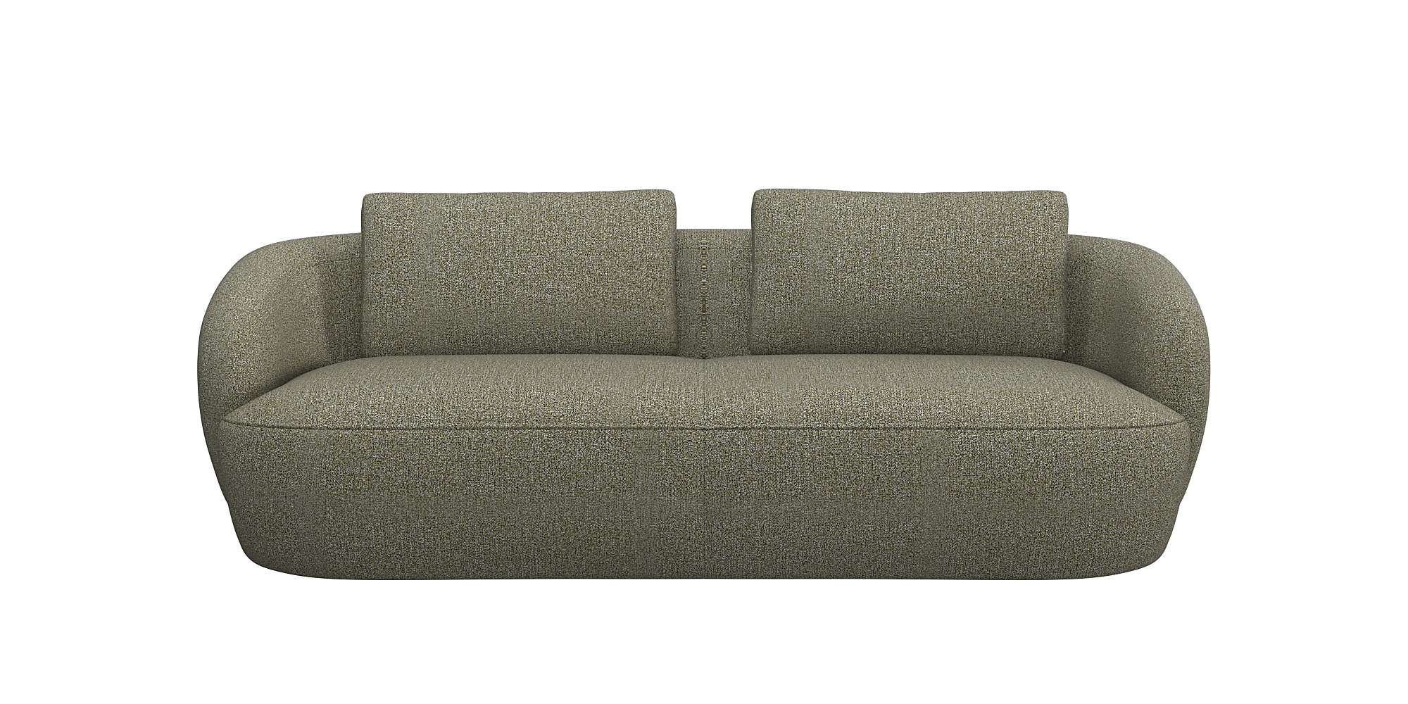 FLEXLUX 3-Sitzer »Torino, rund und bequem, Couch, Dreisitzer, OTTOs Choice« günstig online kaufen