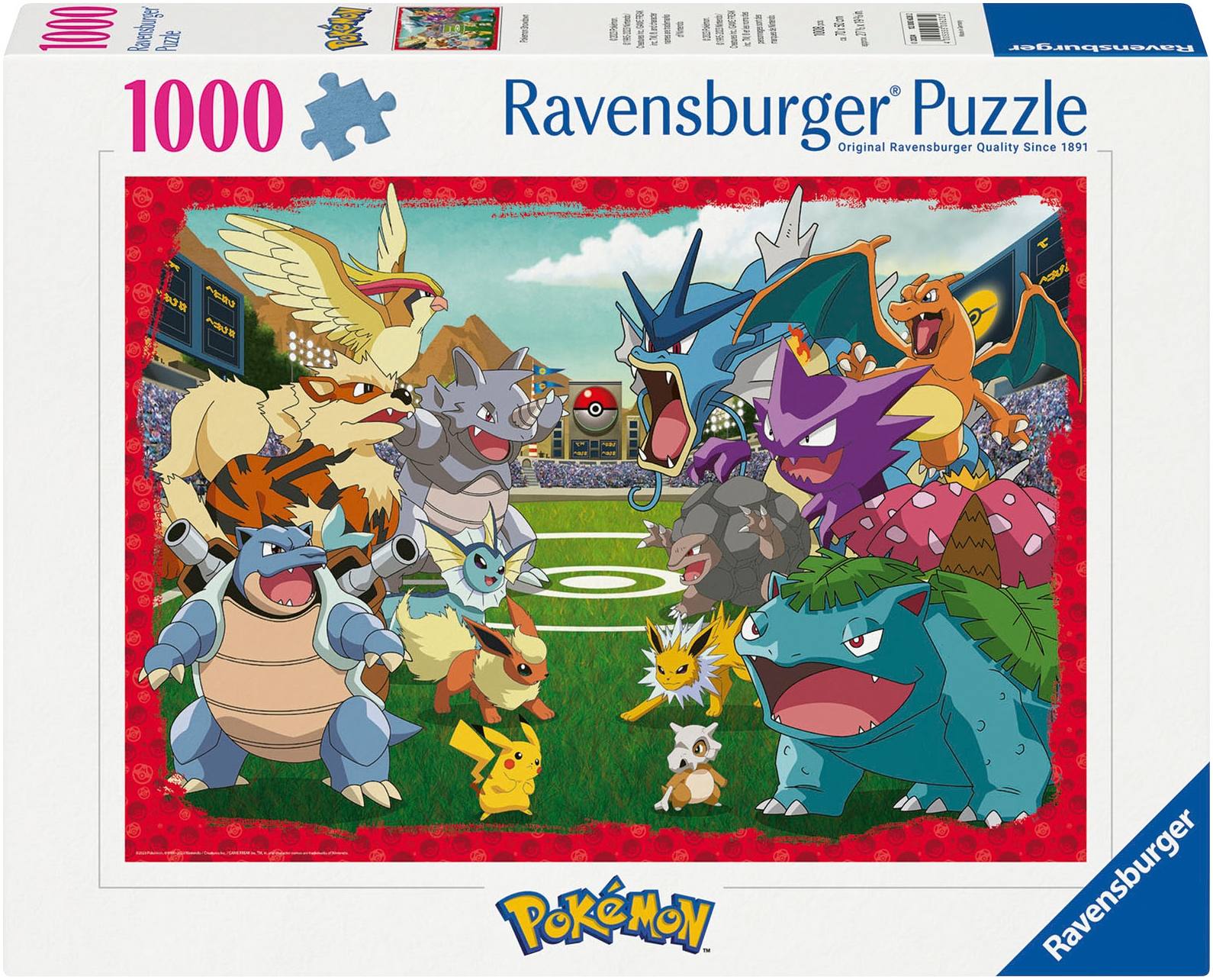 RAVENSBURGER Puzzle »Pokémon Kräftemessen« Made in Germany bunt