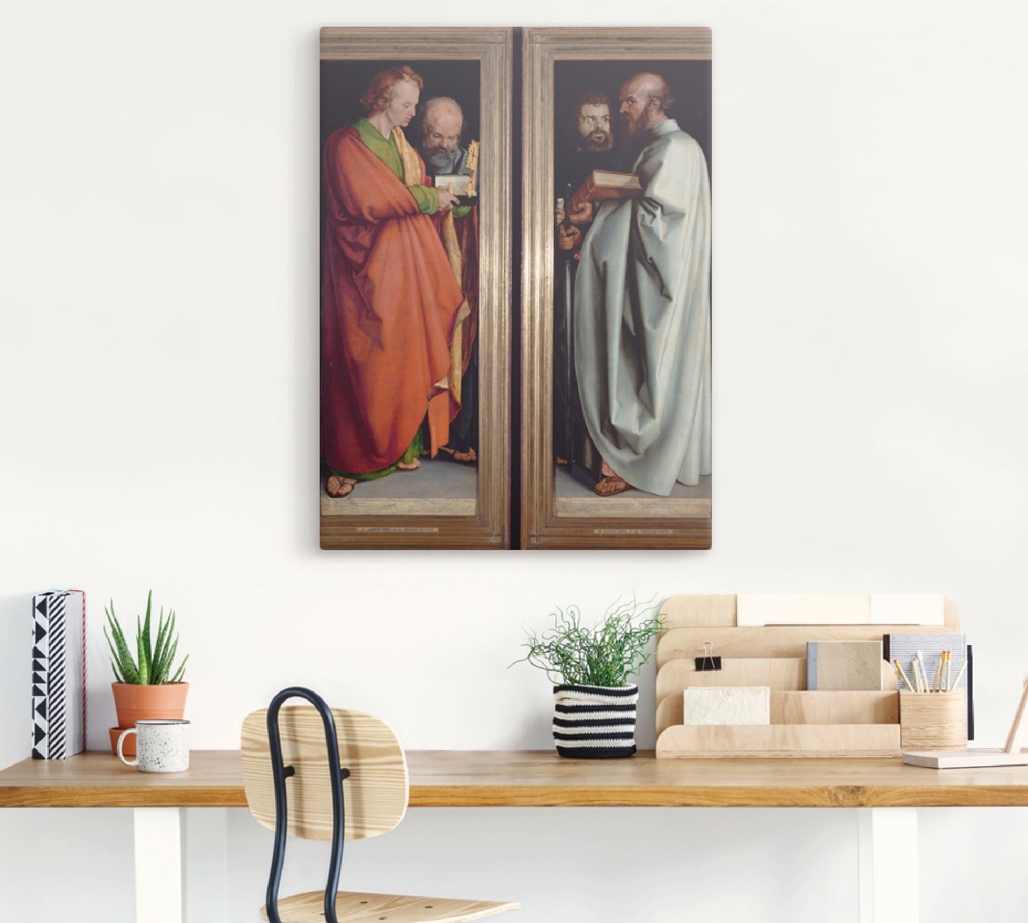 Artland Wandbild »Die vier Apostel«, Religion, (1 St.), als Leinwandbild, Wandaufkleber oder Poster in versch. Größen