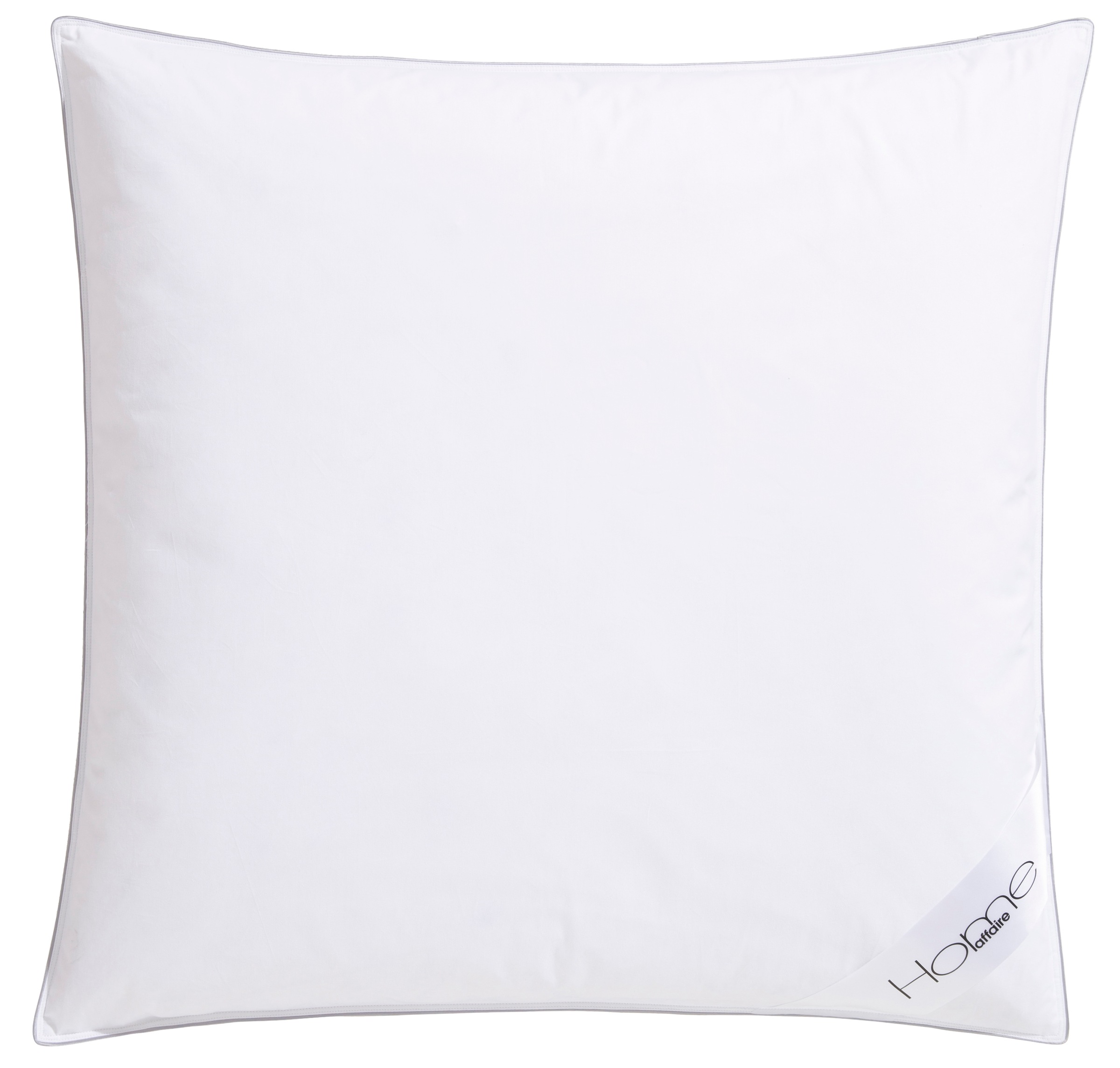 Federkissen OTTO HOME "Moulle, Kopfkissen 40x80 cm und 80x80 cm", weiß, B:80cm L:80cm