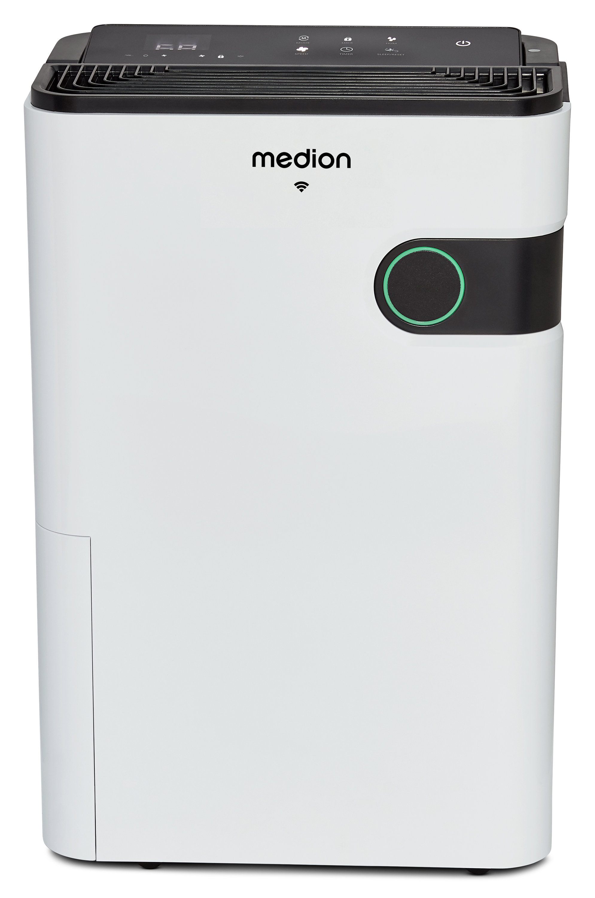 Medion® Luftentfeuchter »Smarter Luftentfeuchter (MD12044), für Räume bis zu 40m²«, Entfeuchtung 24 l/Tag, Tank 5 l, Steuerung per App oder Fernbedienung, Volumen Wassertank ca. 5L