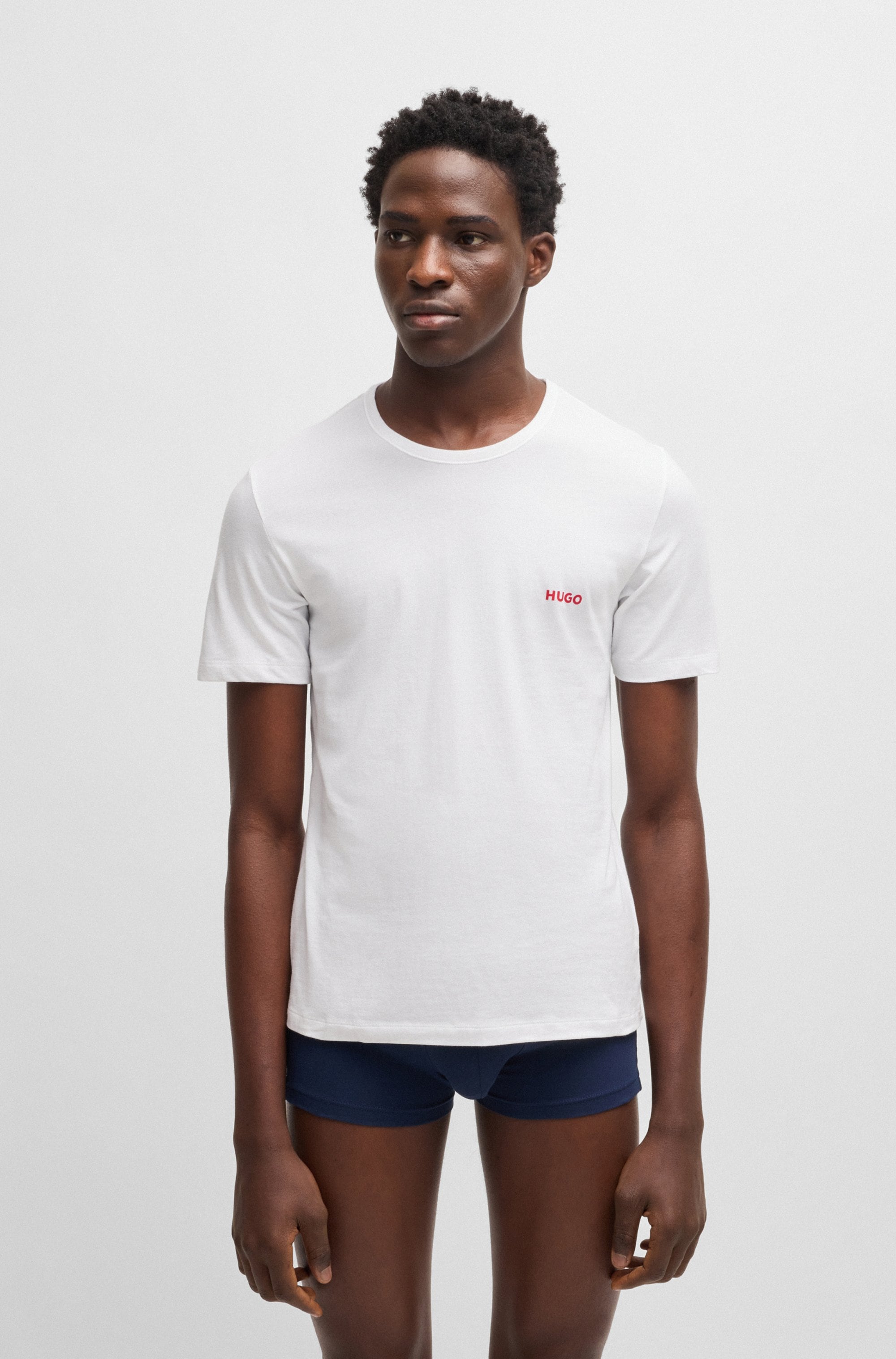 HUGO Underwear T-Shirt »RN TRIPL«, (Packung, 3 tlg.), mit Rundhalsausschnitt
