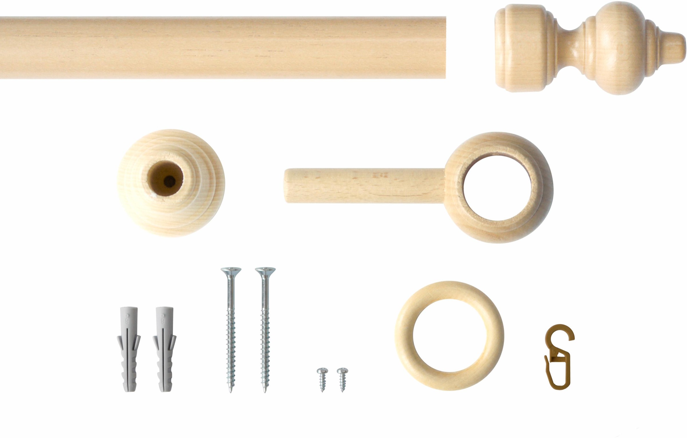 Good Life Gardinenstange »Trend« Ø 28 mm 1 läufig-läufig Fixmaß günstig online kaufen