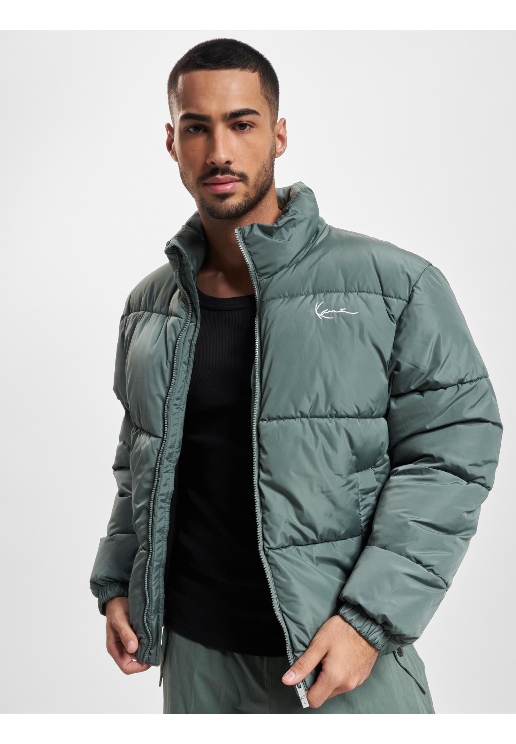 Karl Kani Winterjacke »Karl Kani Herren KM233-052-1 KK Chest Signature Puffer Jacket« 1 Stk. tlg. ohne Kapuze