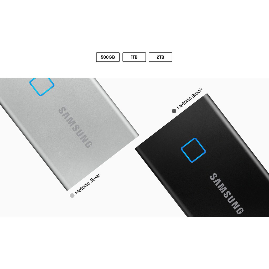 Samsung externe SSD »Portable SSD T7 Touch«, Anschluss USB 3.2