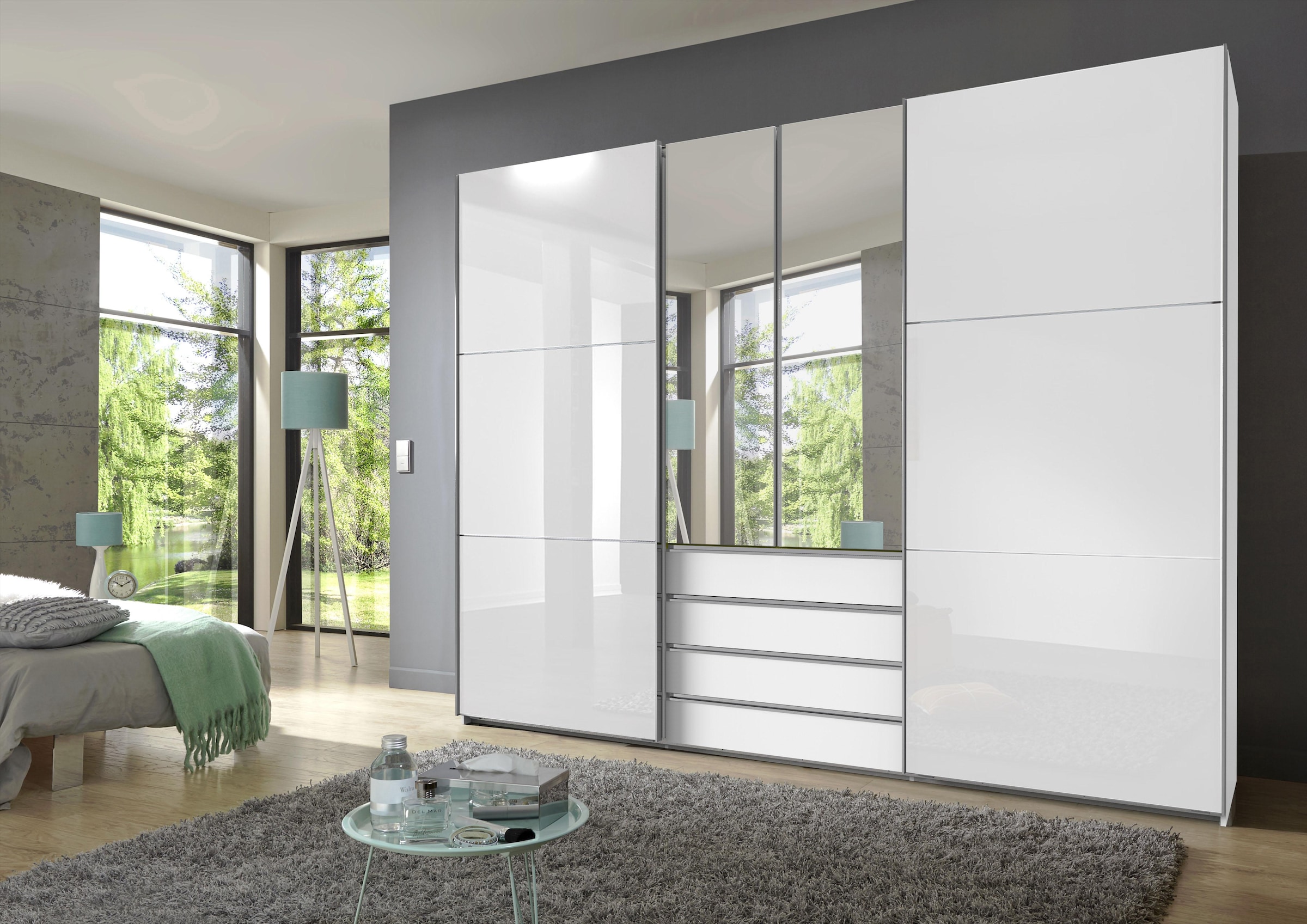 Schwebetürenschrank 