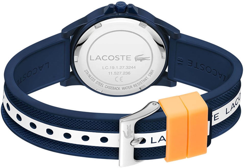 Lacoste Quarzuhr »Rider, 2020142«, Armbanduhr, Kinderuhr, Lernuhr, Jungen, Schulanfang, Geschenkidee