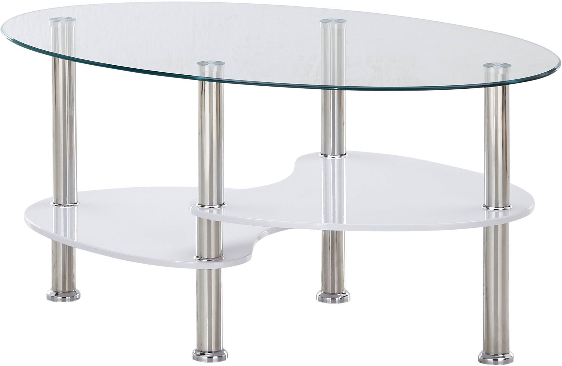 HBZ Couchtisch »Panty, TOPSELLER!«, (Couchtisch), Glas Oval, Tisch wahlweis günstig online kaufen