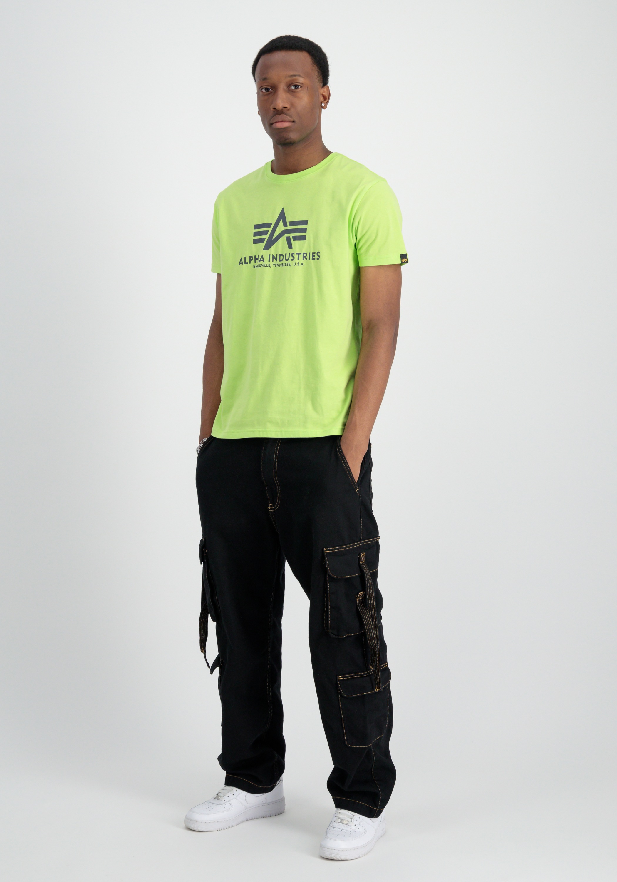 Alpha Industries T-Shirt »Alpha Industries Men - T-Shirts Basic T-Shirt BL«