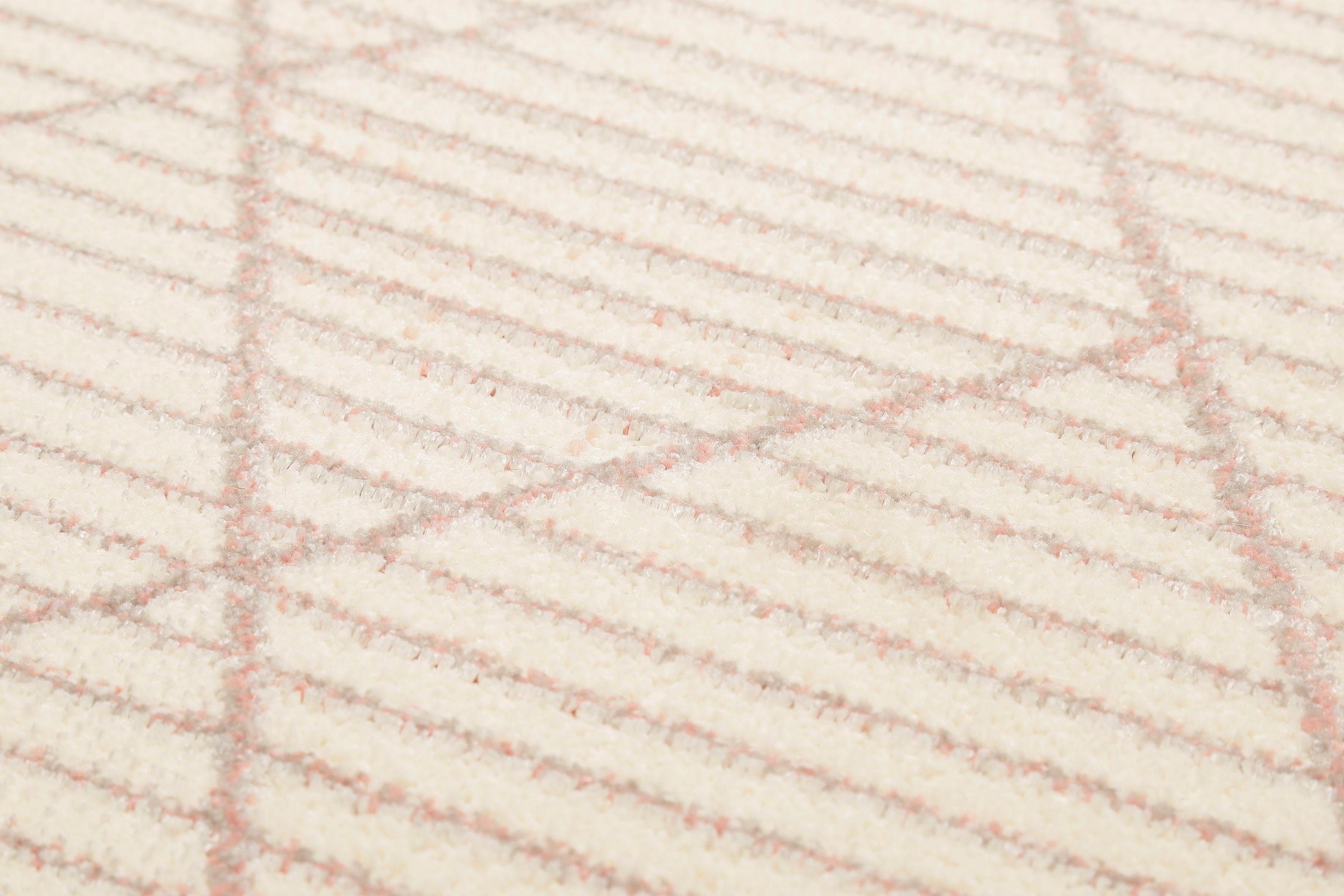 Wecon home Teppich »Velvet Walk« rechteckig 13 mm Höhe Kurzflor, Wohnzimmer