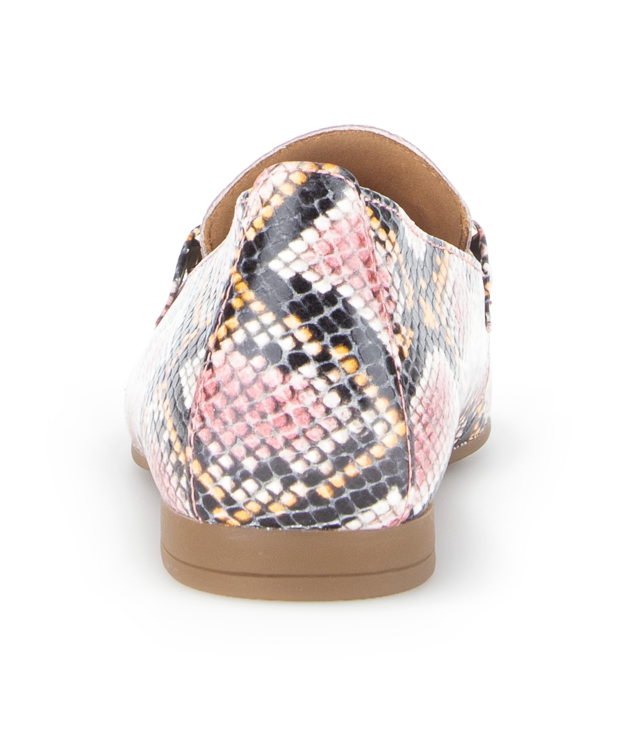 Gabor Slipper  Blockabsatz, Businessschuh mit goldfarbenem Schmuck-Zierriegel