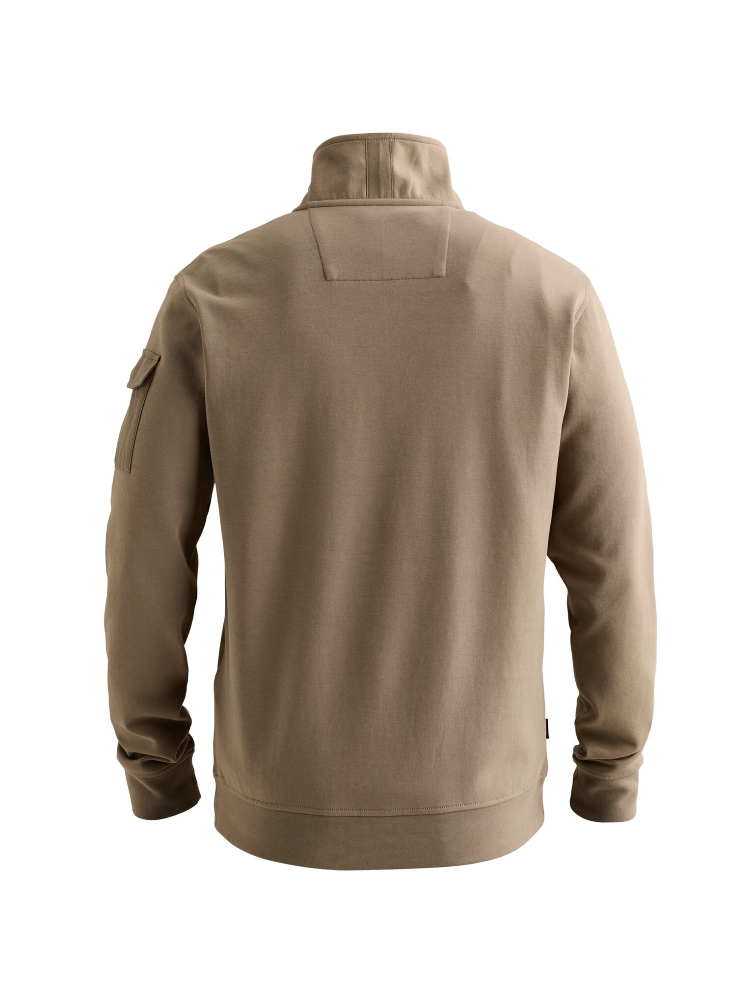 PME LEGEND Sweatshirt , mit Troyer Kragen und Ärmeltasche
