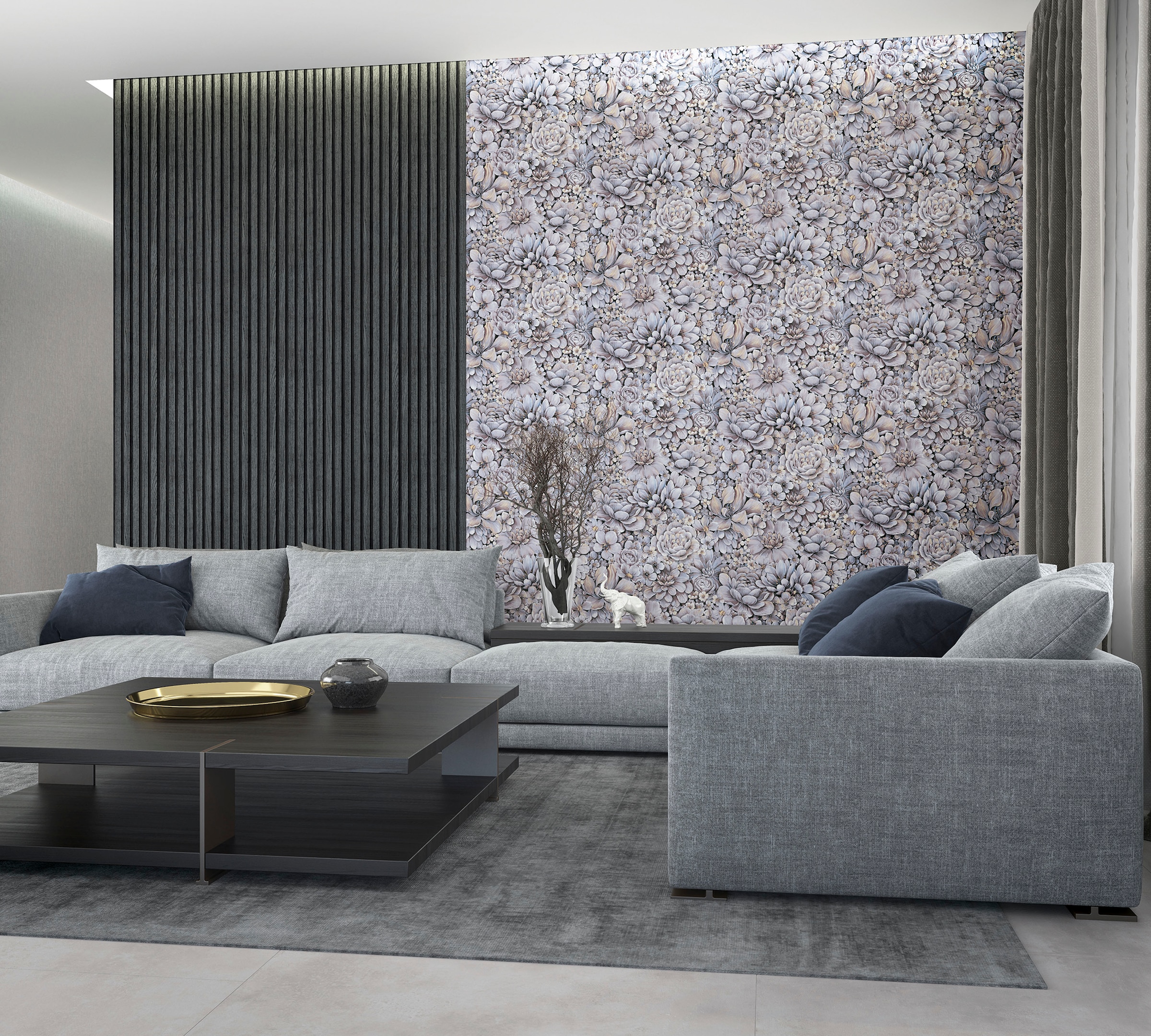 Marburg Vliestapete »Timber Wandpaneele Optik«, matt, 3D moderne Tapete für Wohnzimmer Schlafzimmer Küche