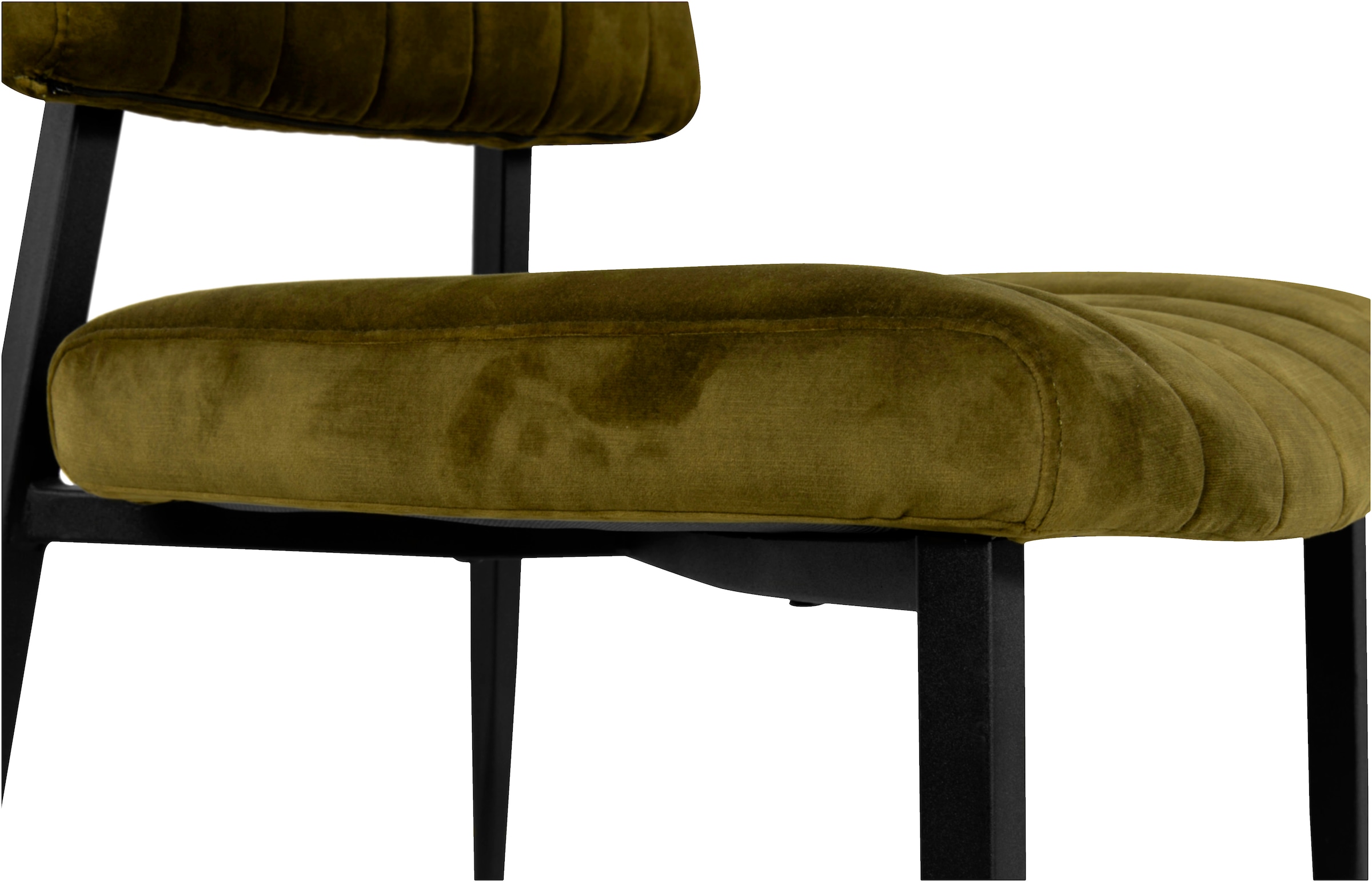OMG Design Esszimmerstuhl »Ivan«, (Set), 1 St., Stoff, pflegeleichter Samtvelour Bezug, Küchenstuhl