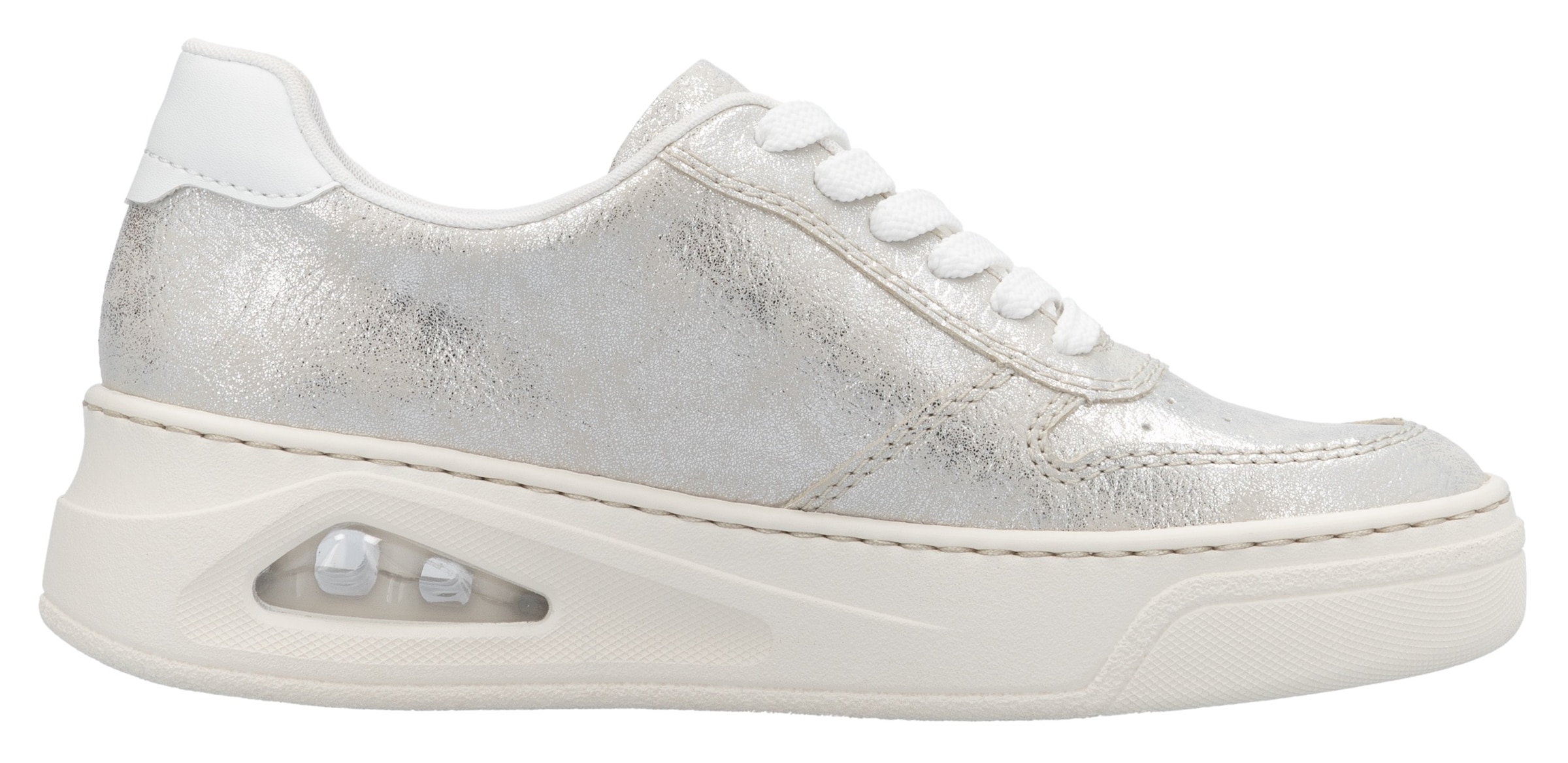 Rieker Plateausneaker, Schnürschuh, Halbschuh, Freizeitsneaker mit Rieker Air Ausstattung