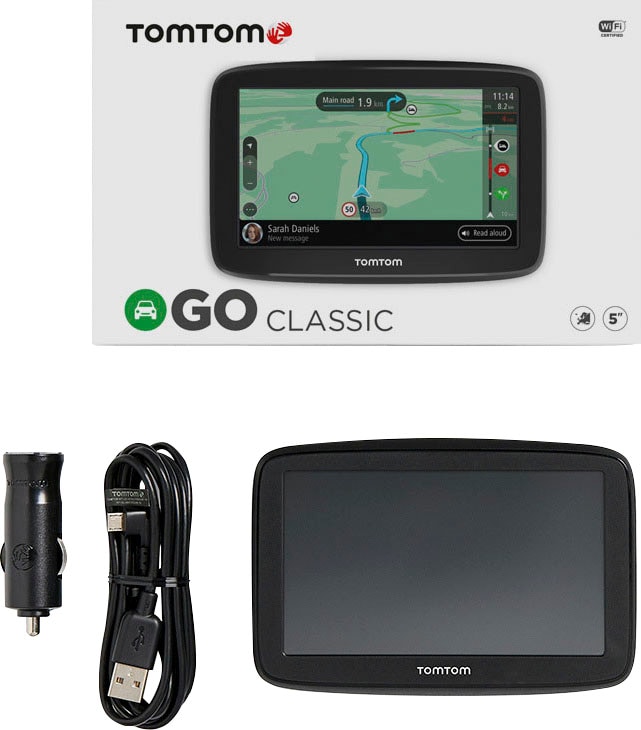 TomTom PKW-Navigationsgerät »GO Classic 6”«, (Europa (48 Länder) Karten-Updates)