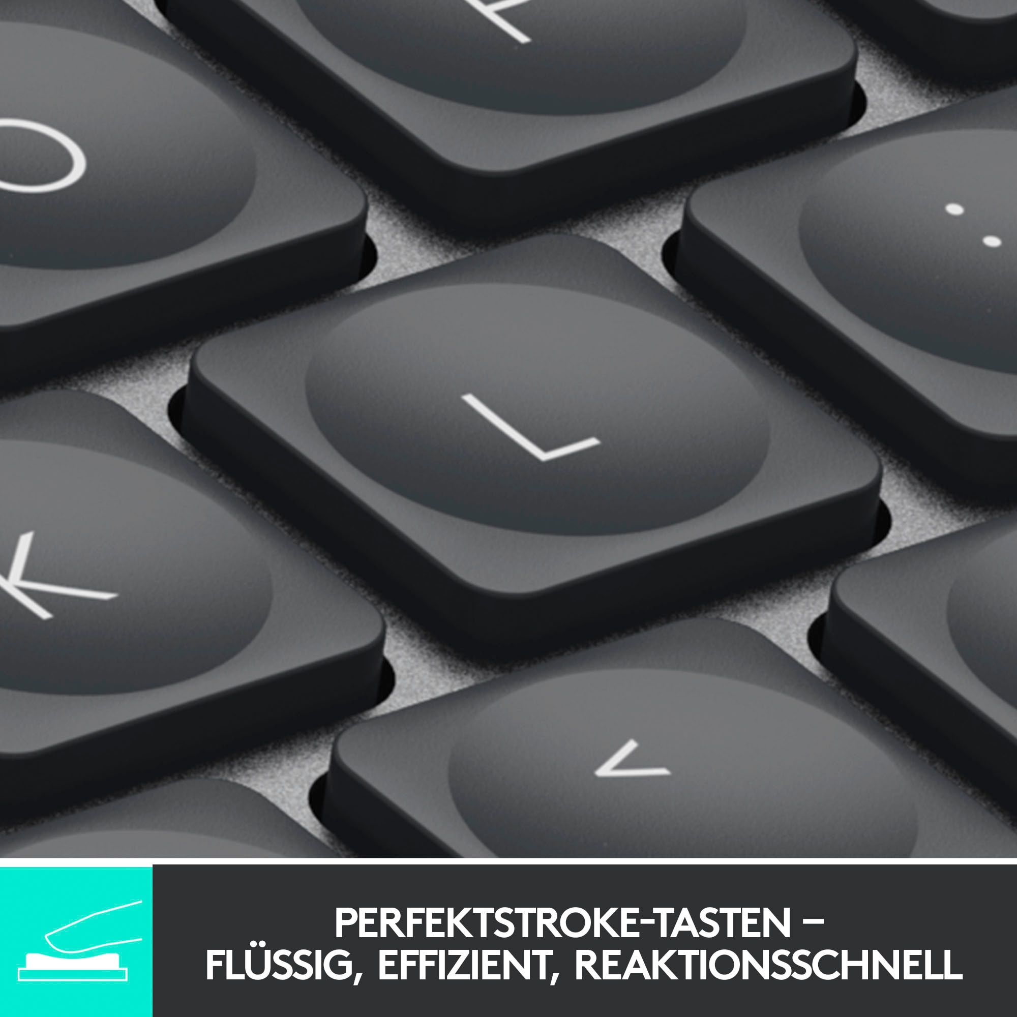 Logitech Wireless-Tastatur »MX Keys Mini Kabellose Tastatur«, (Multimedia-Tasten-Fn-Tasten)