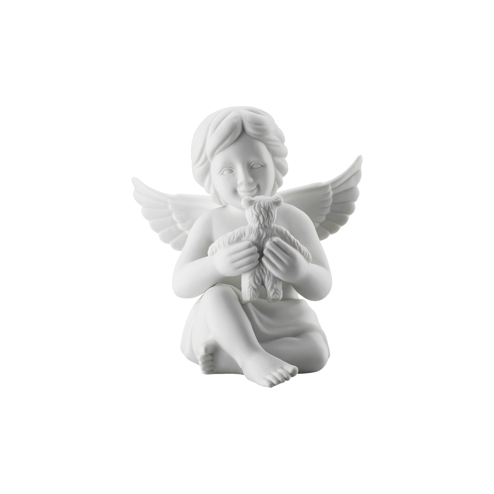 Rosenthal Dekofigur »Engel mit Teddybär Angels 14,1 cm weiß« günstig online kaufen