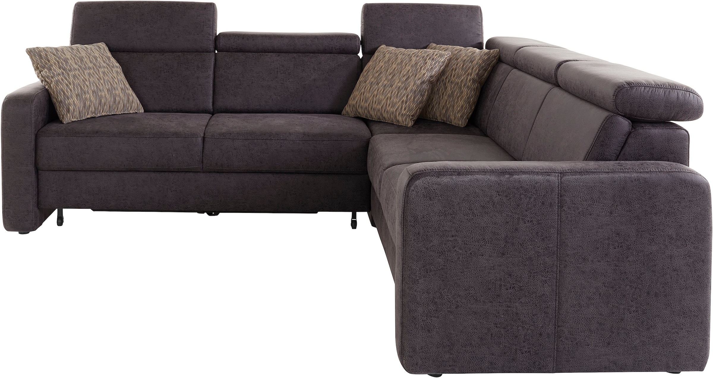 sit&more Ecksofa »Bologna L-Form«, Kopfteilverstellung, wahlweise mit Bettf günstig online kaufen