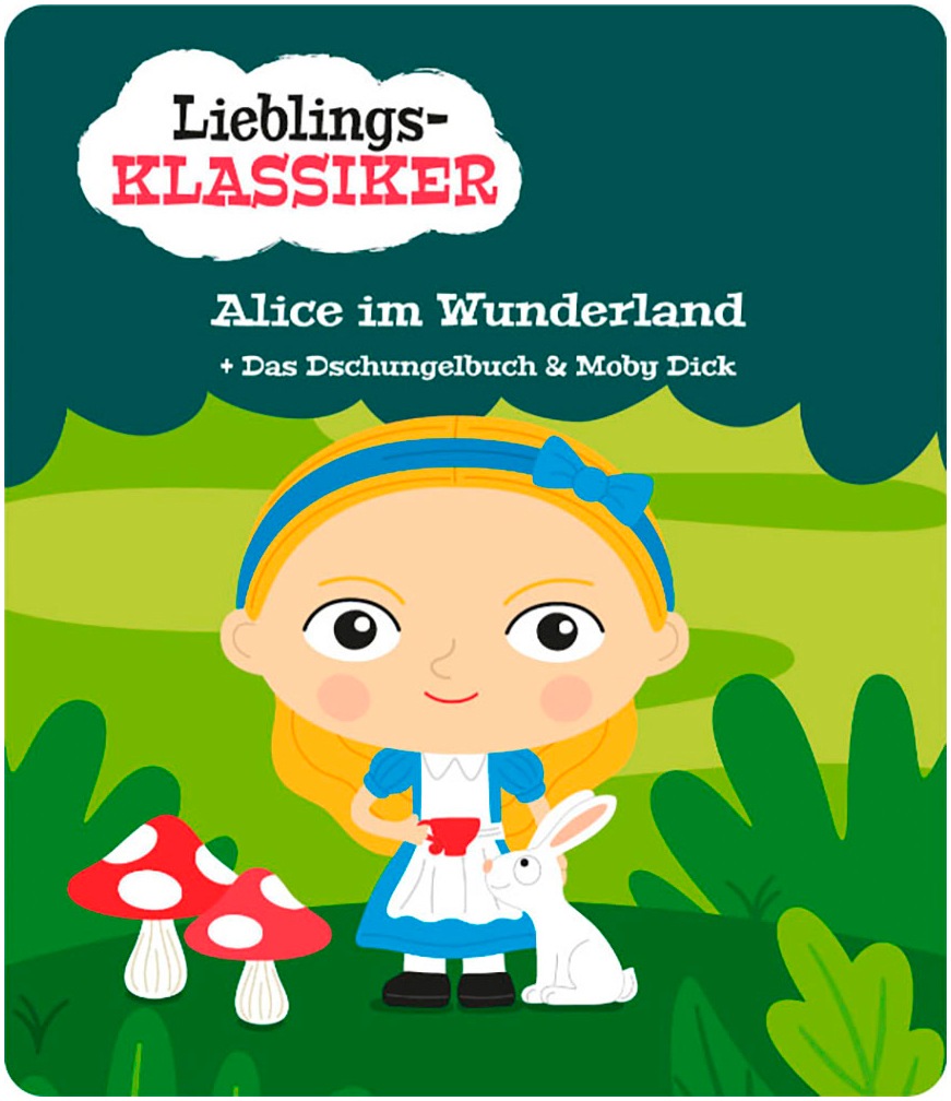 tonies Hörspielfigur »Lieblings-Klassiker - Alice im Wunderland und zwei weitere Klassiker«