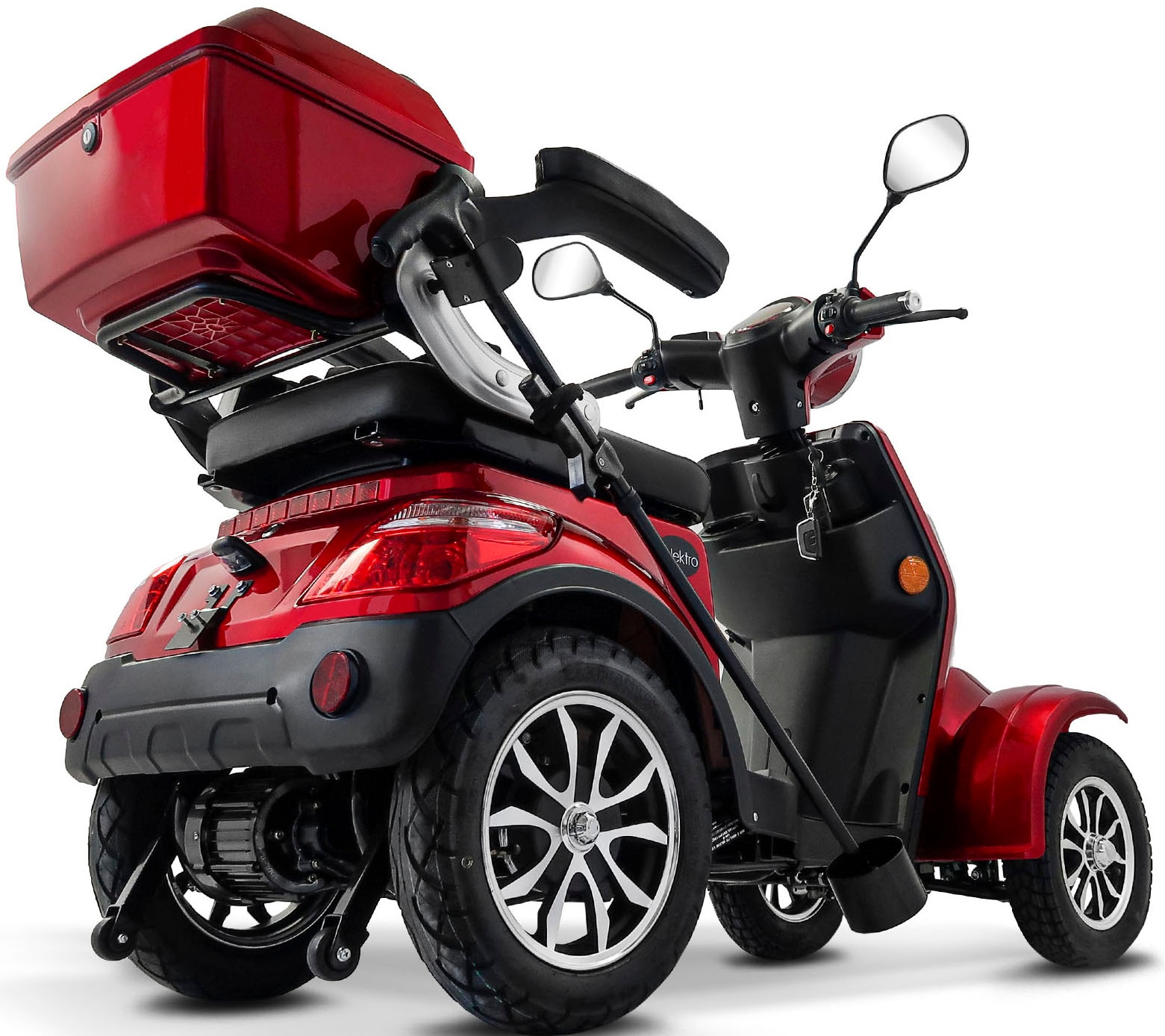 Rolektro Elektromobil »Rolektro E-Quad 15 V.3 Lithium«, (mit Topcase)
