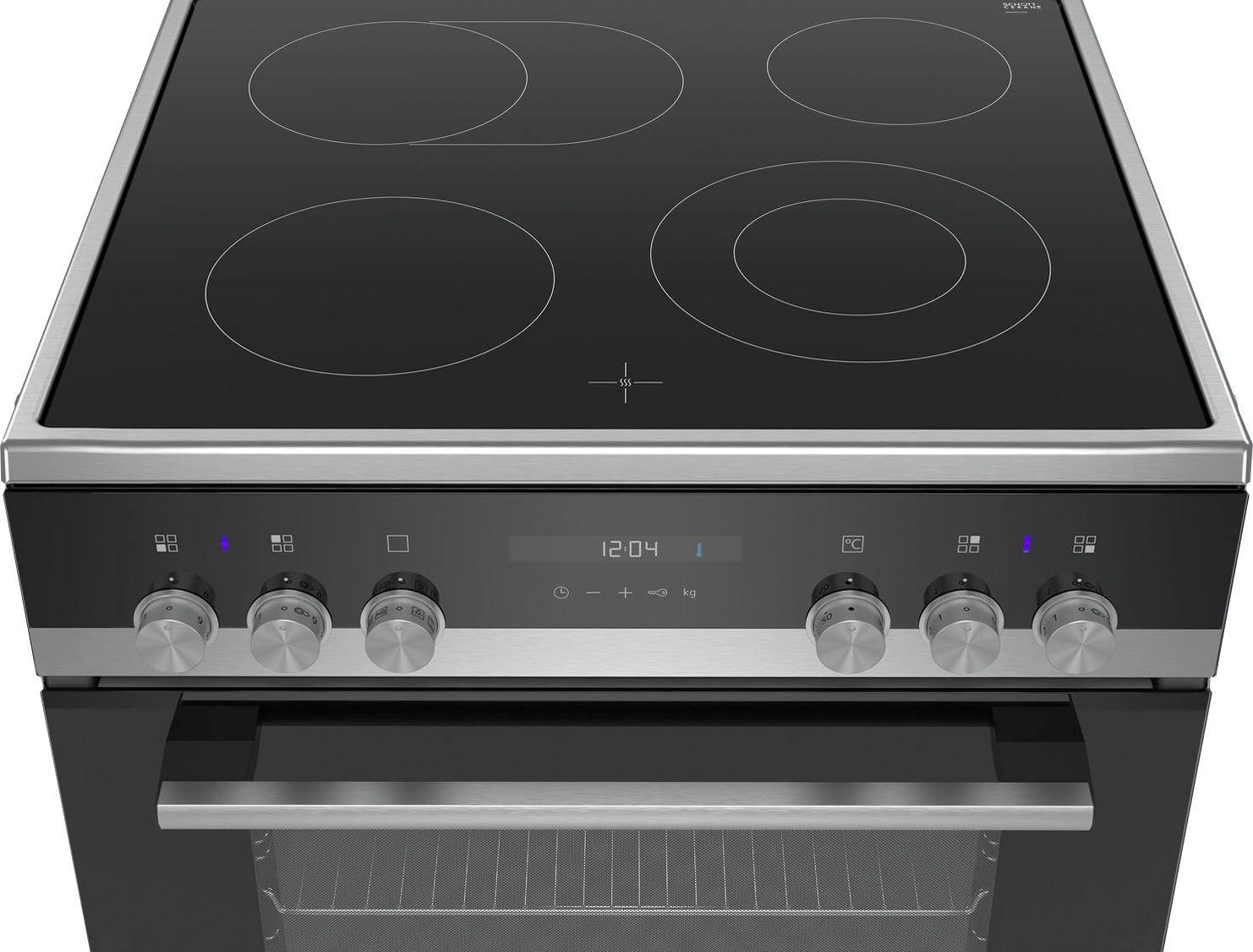 SIEMENS Elektro-Standherd iQ500 »HK9S5A240«, mit Teleskopauszug nachrüstbar, ecoClean