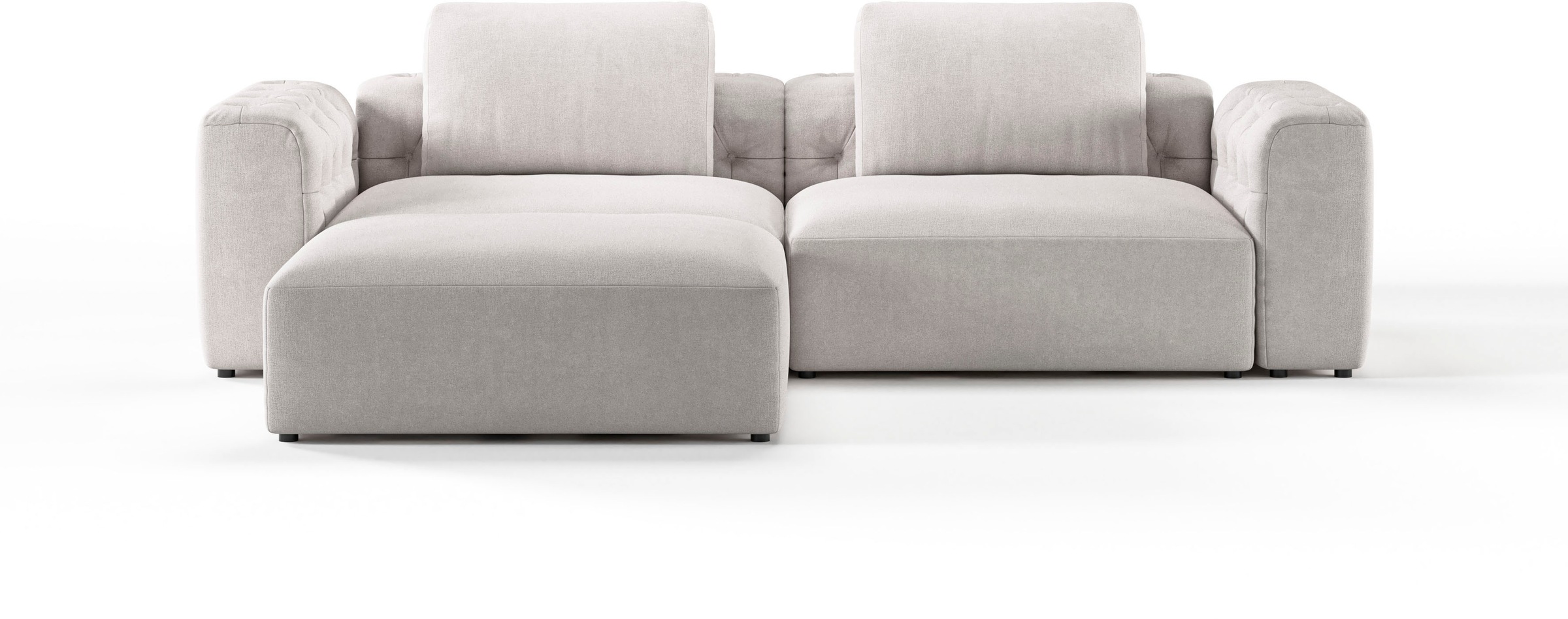 RAUM.ID Ecksofa »Cushid L-Form«, Modulset, bestehend aus 3 Teilen günstig online kaufen