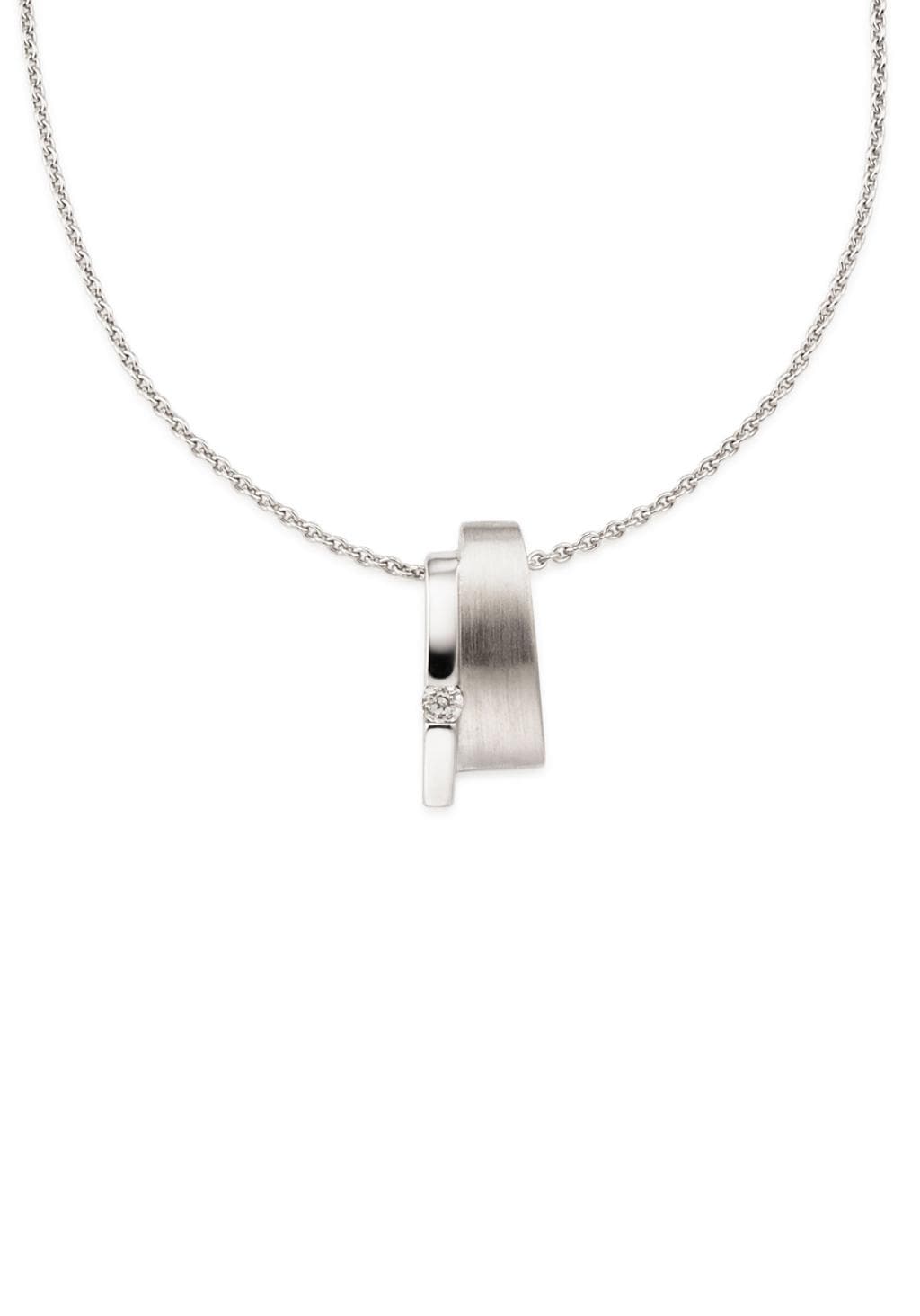 Bruno Banani Kette mit Geschenk, »Schmuck Zirkonia Anhänger im Online-Shop mit bestellen B0200N/90/03, B0024N/90/03/1«, B0024N/90/03, (synth.)