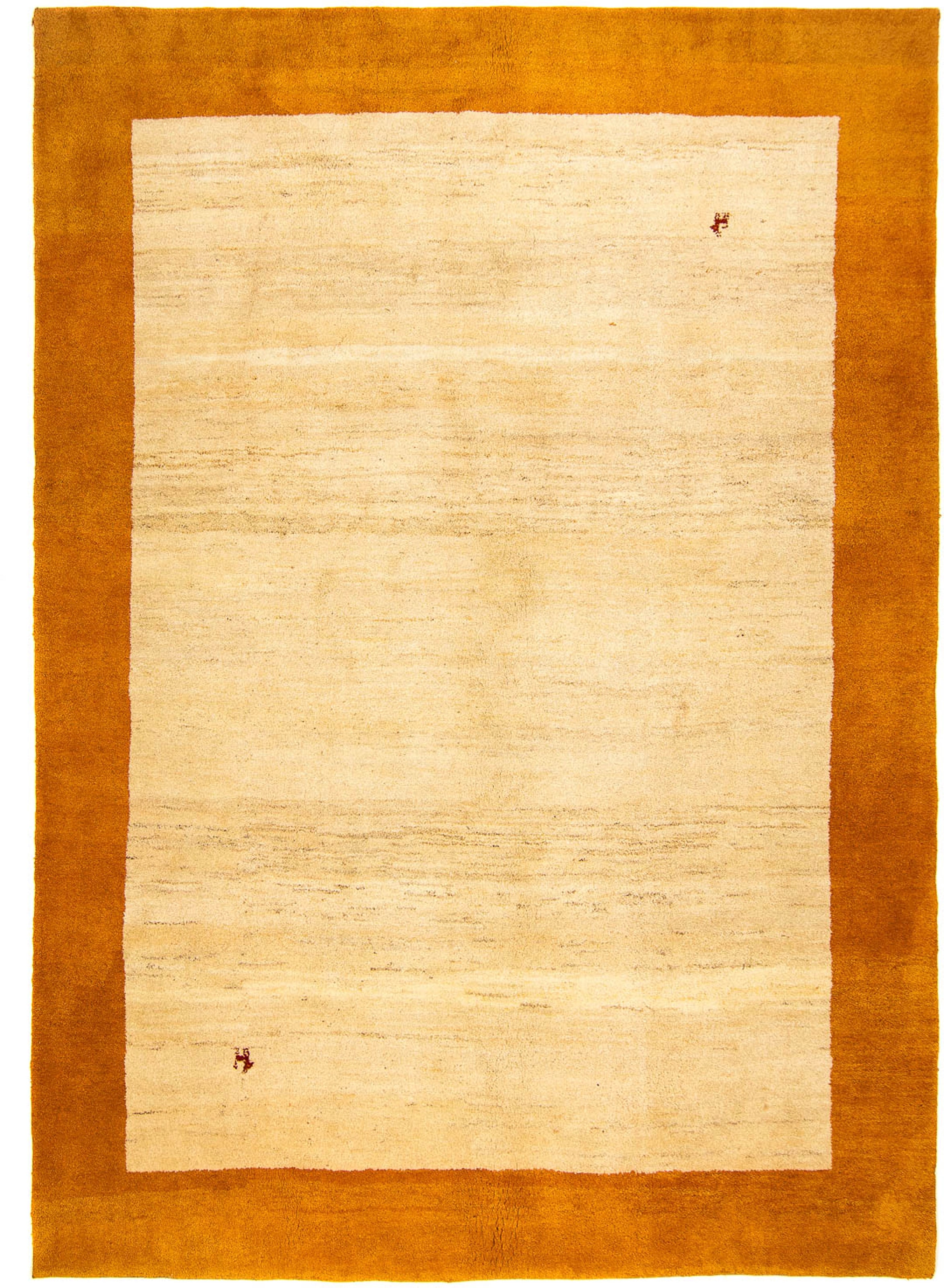 morgenland Wollteppich »Gabbeh - Perser - 338 x 250 cm - beige«, rechteckig günstig online kaufen