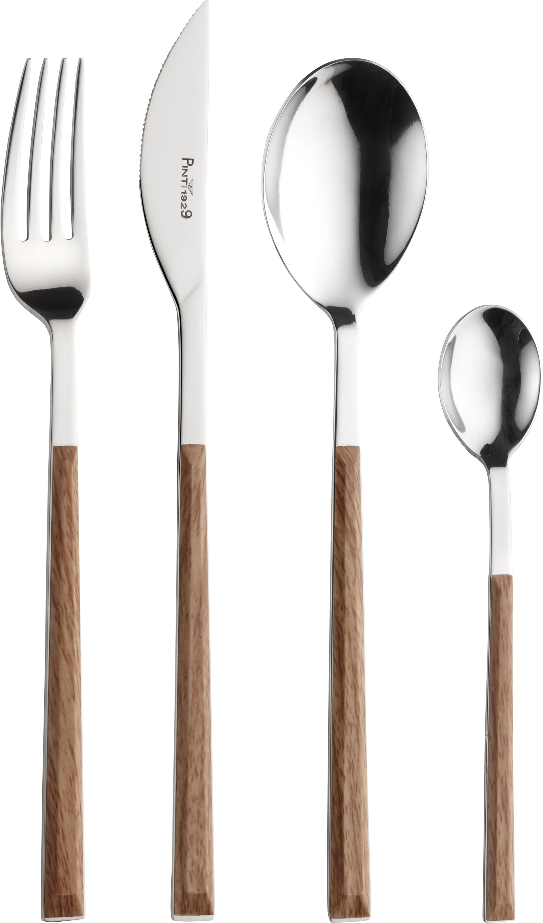 PINTINOX Besteck-Set »Sushi« mit Kunststoffgriff in Holz-Optik günstig online kaufen