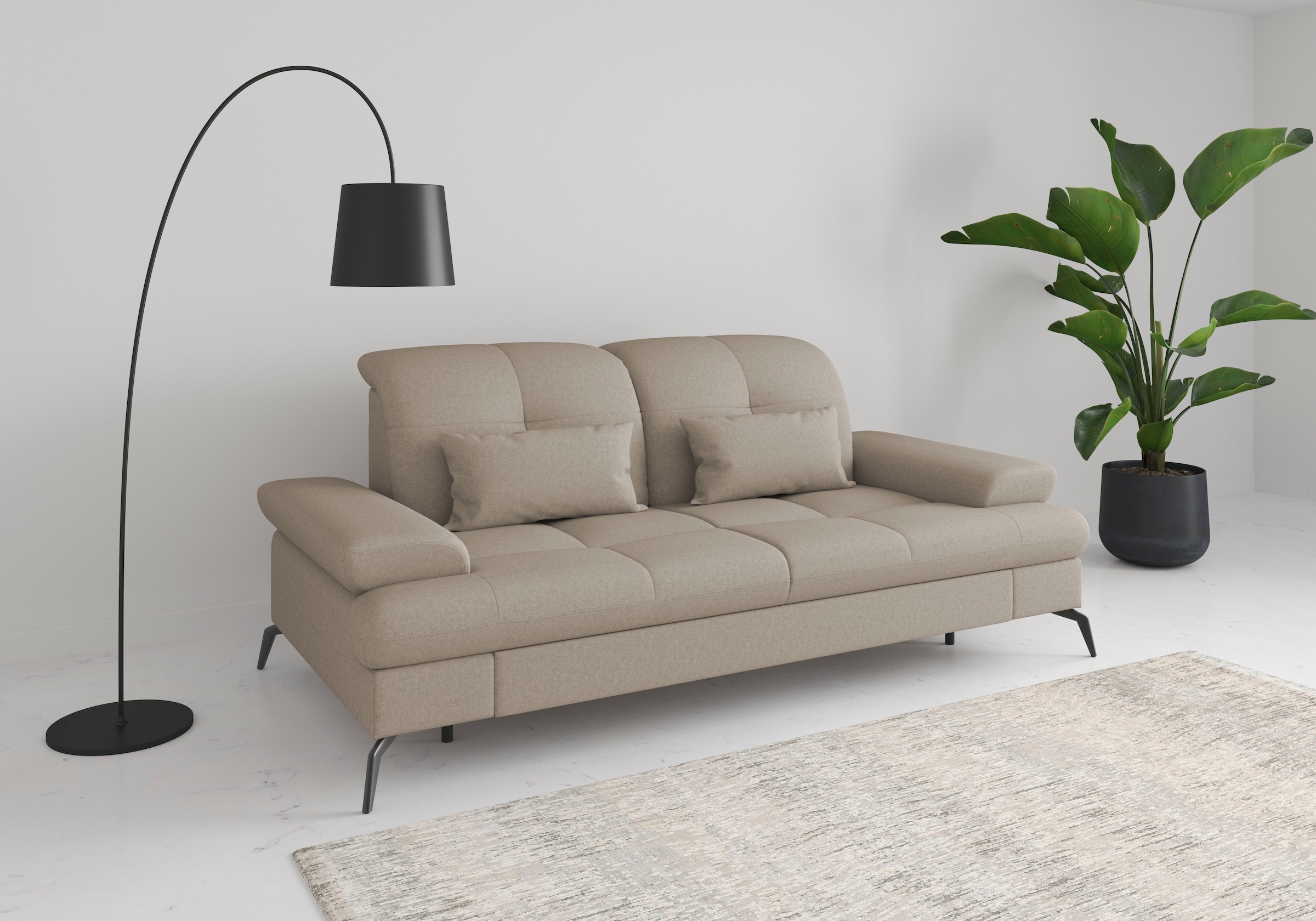 sit&more 3-Sitzer »Amica«, inkl Sitztiefenverstellung und Armteilverstellun günstig online kaufen