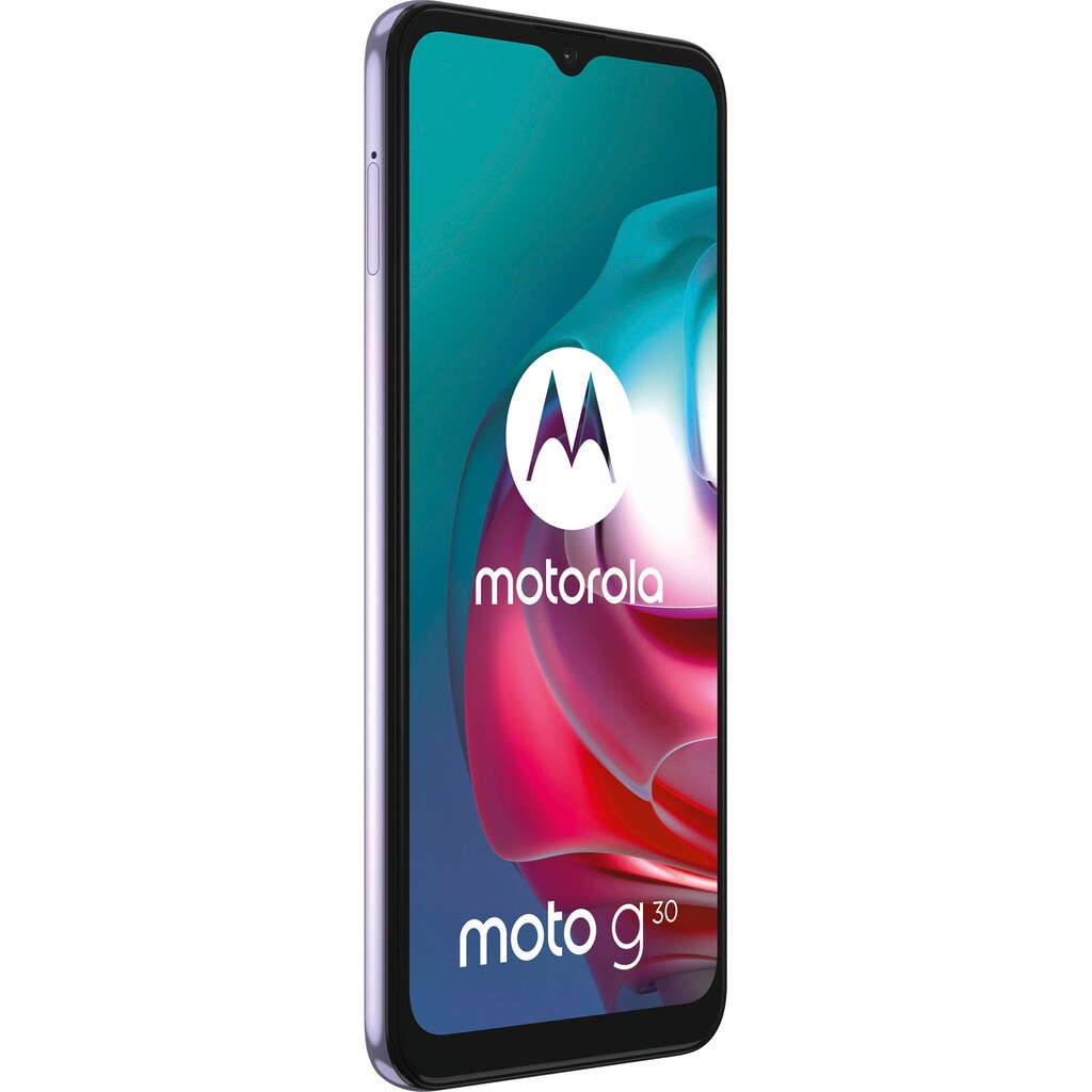 Motorola Smartphone »moto g30«, Pastel Sky, 16,51 cm/6,5 Zoll, 128 GB Speicherplatz, 64 MP Kamera