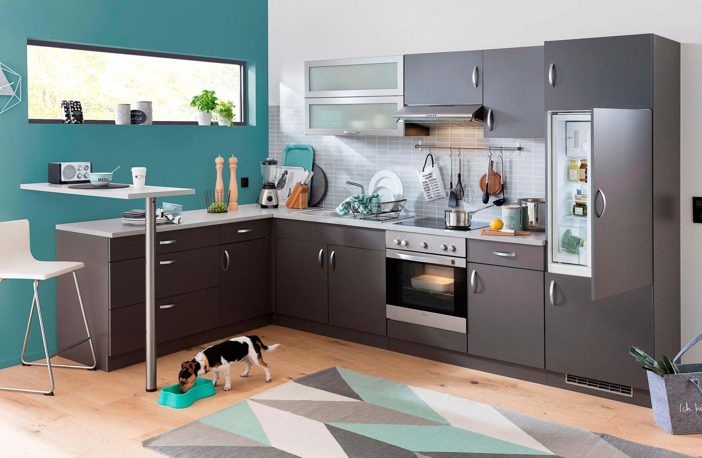 wiho Küchen Spülenschrank »Flexi«, Breite 100 cm