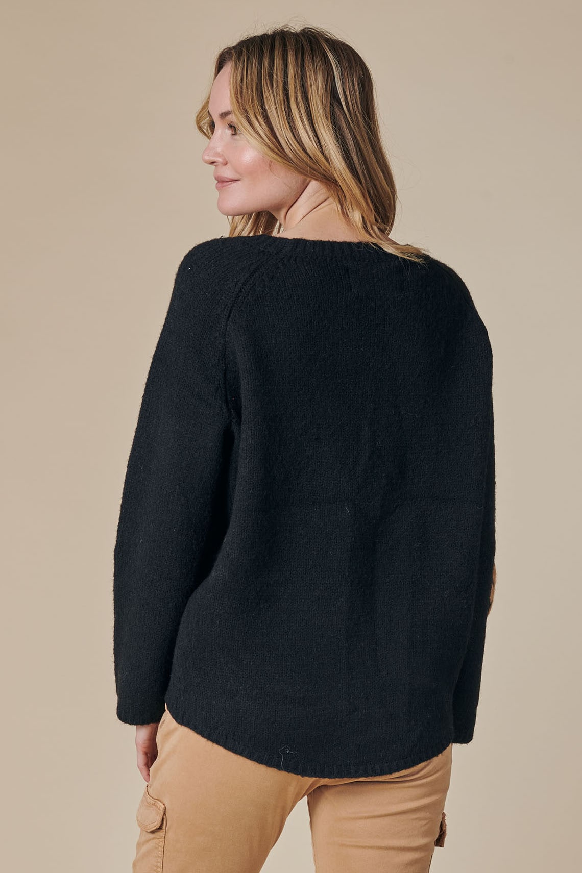 Zhrill Strickpullover »ZHISABELLA«, mit Blumenintarsien