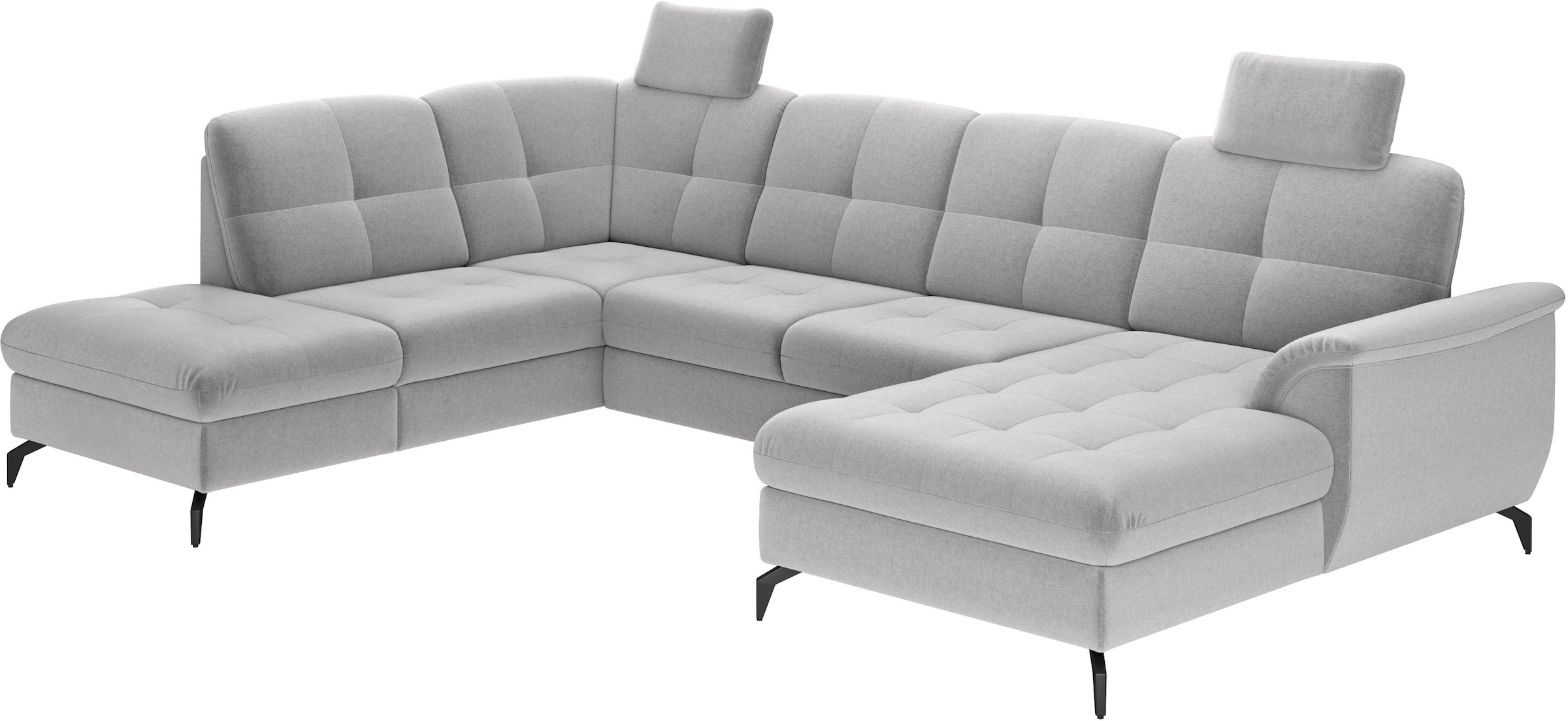 sit&more Wohnlandschaft »Zora U-Form«, wahlweise mit Bettfunktion und Bettkasten