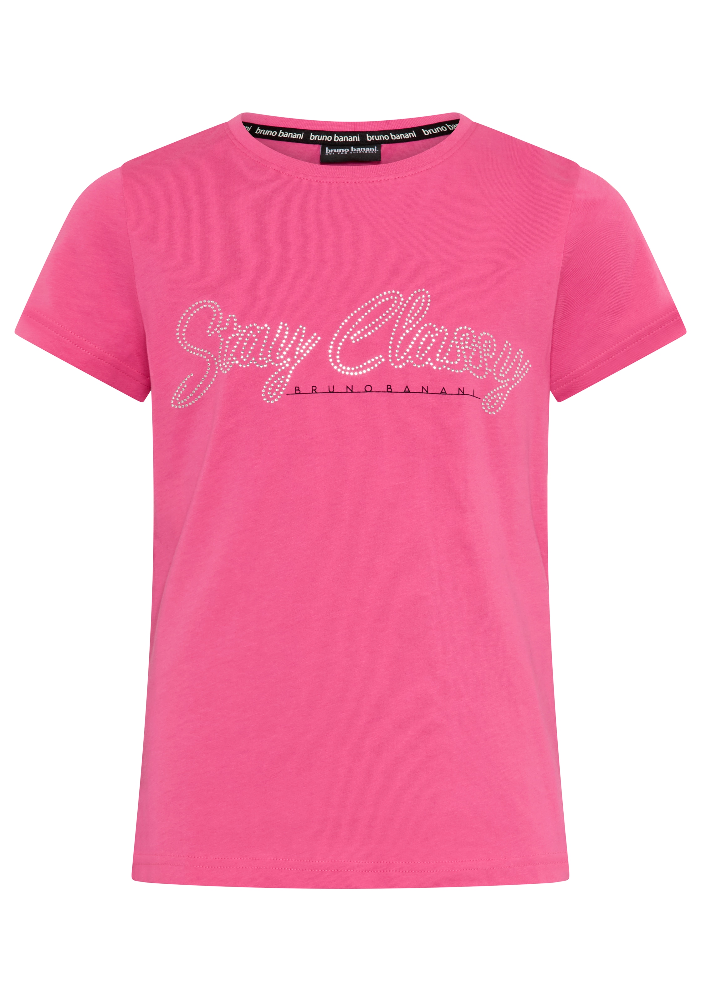 Bruno Banani T-Shirt »Logo-Strass Shirt« NEU! BRUNO BANANI für TEENS. Cooles Logoshirt