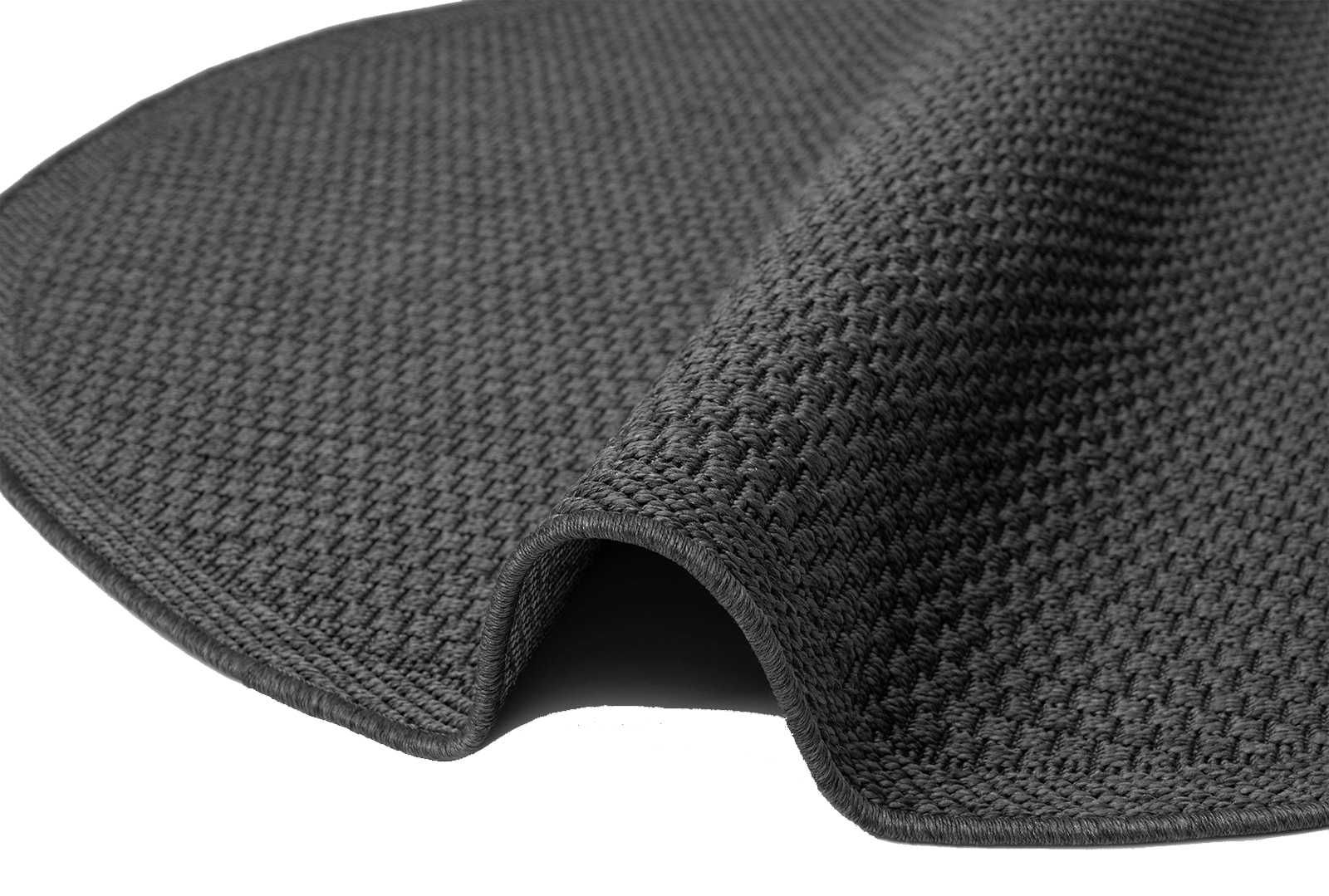 the carpet Teppich »Toulose«, rund, 1 mm Höhe