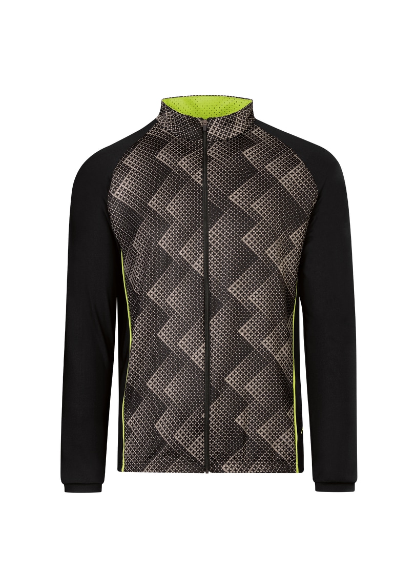 Trigema Trainingsjacke »TRIGEMA Fahrradjacke aus atmungsaktivem Material«, (1 St.)