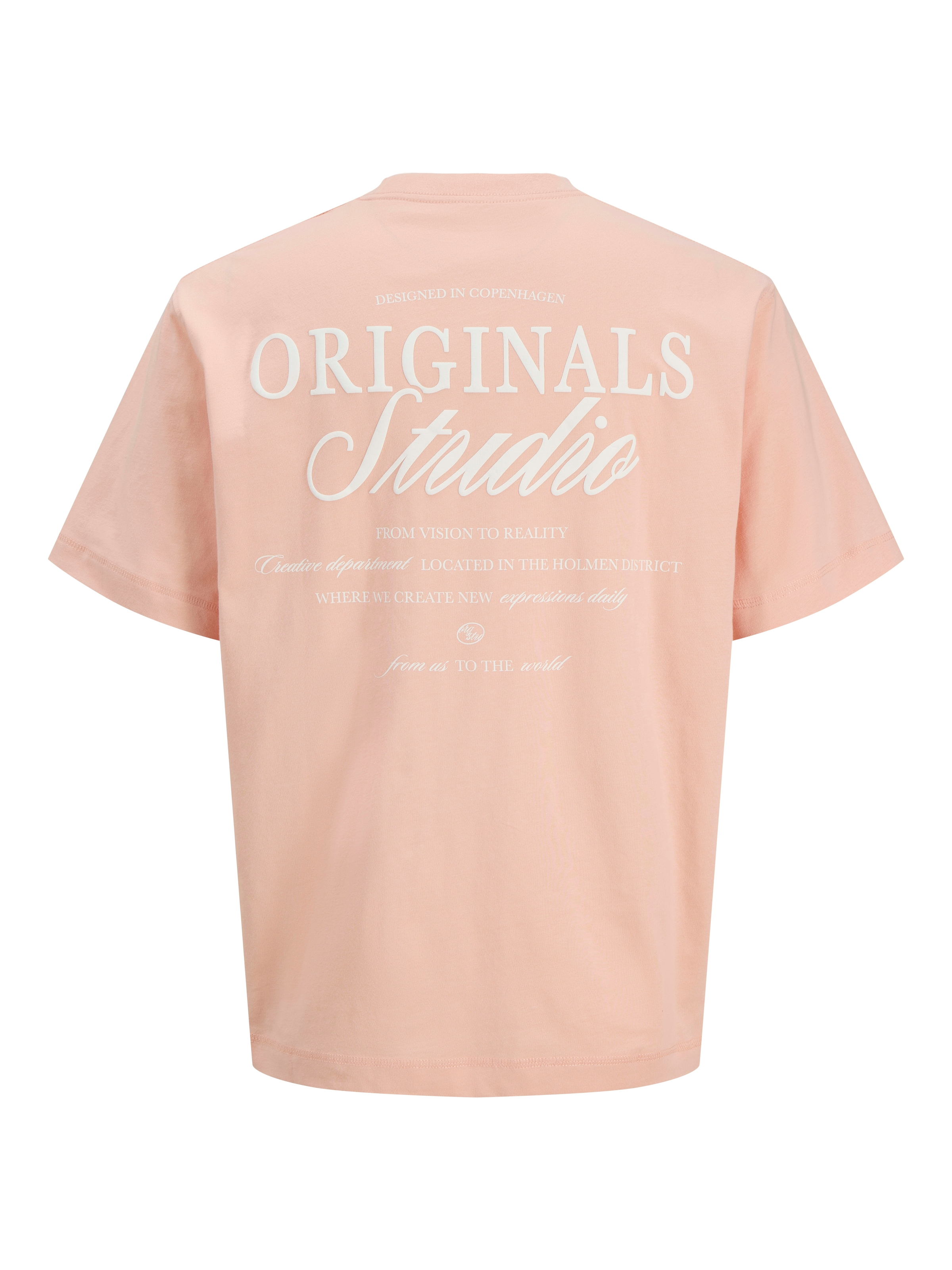 Jack & Jones PlusSize Kurzarmshirt »JORNORREBRO TYPO TEE SS CREW NECK  PLS« Baumwolle, regular fit