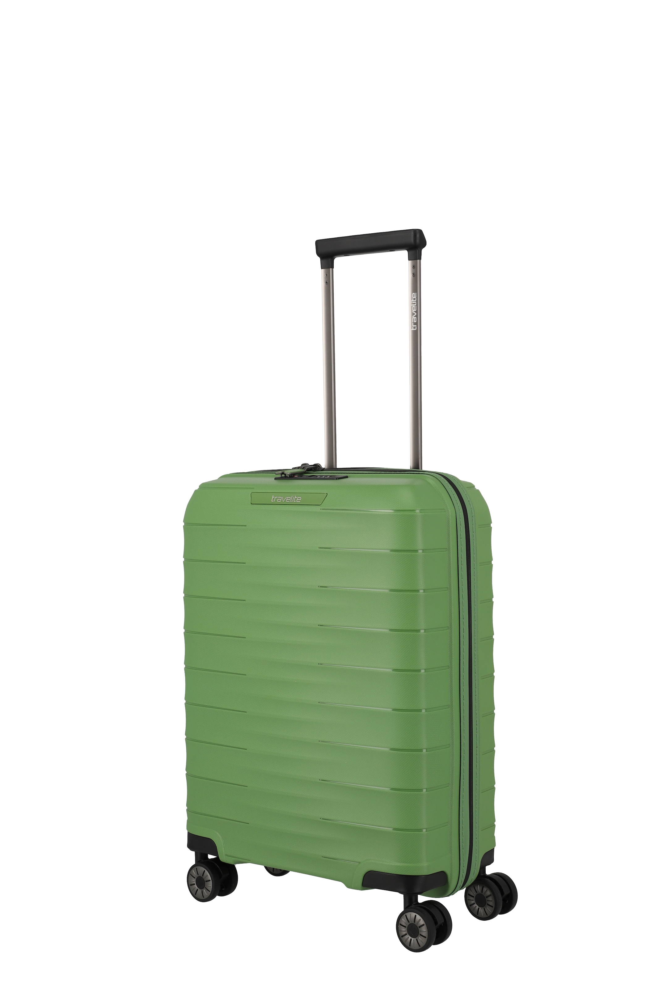 travelite Trolley »MOOBY Koffer Hartschale« 39 l 4 Rollen mit TSA-Schloss und kratzresistenter Oberfläche – leicht und robust