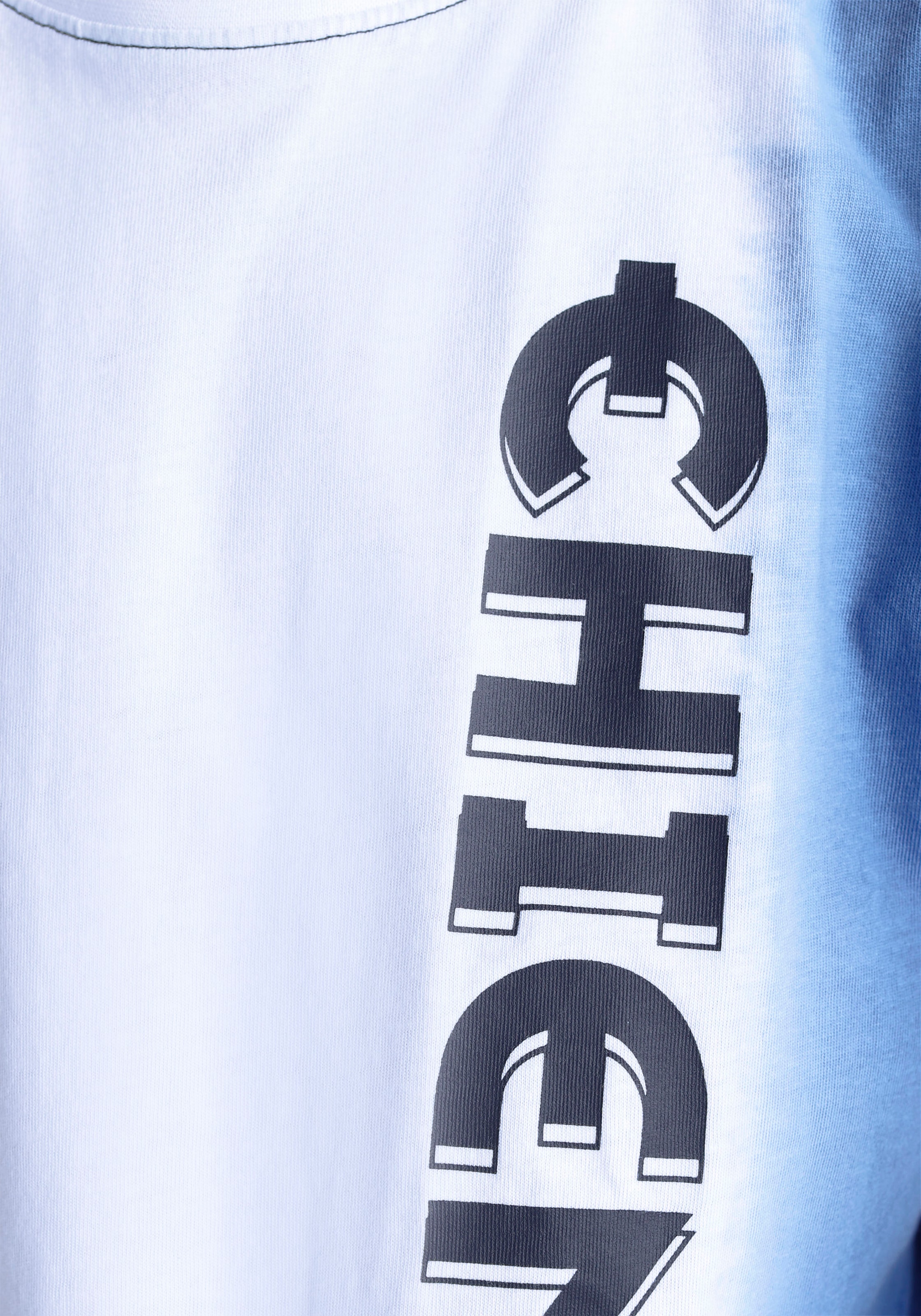 Chiemsee T-Shirt »Dip mit Dye«, coolem Online-Shop und im kaufen Logodruck Farbverlauf
