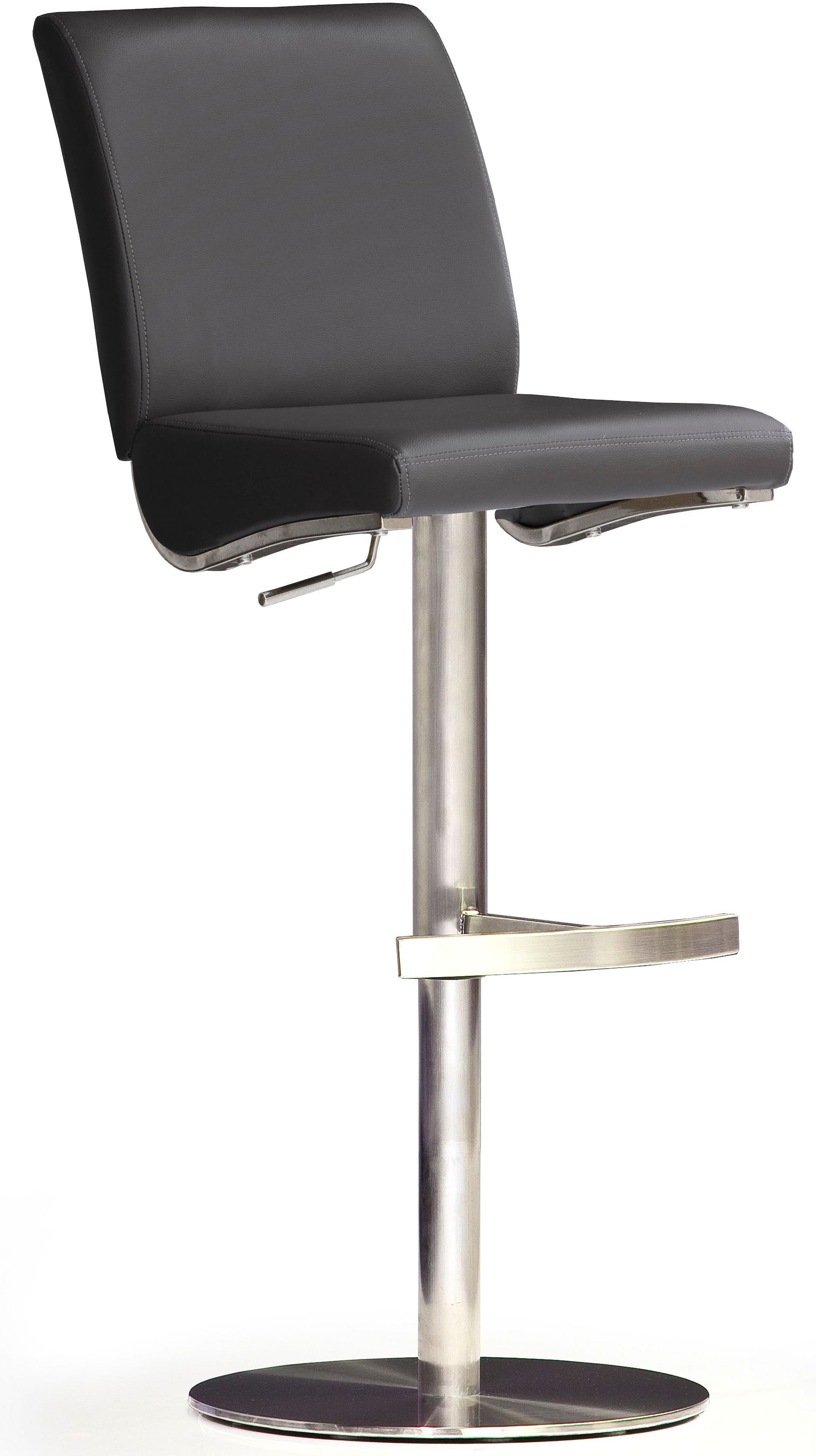 MCA furniture Bistrostuhl »BARBECOOL«, mit Rückenlehne, Bodenplatte rund, 3 günstig online kaufen