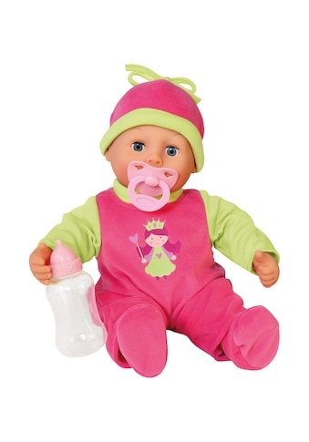 Bayer Babypuppe »First Words«, (3 tlg.), Prinzessinnen-Design kaufen