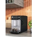 Melitta Kaffeevollautomat »Purista® F230-101, silber/schwarz«, Lieblingskaffee-Funktion, kompakt & extra leise