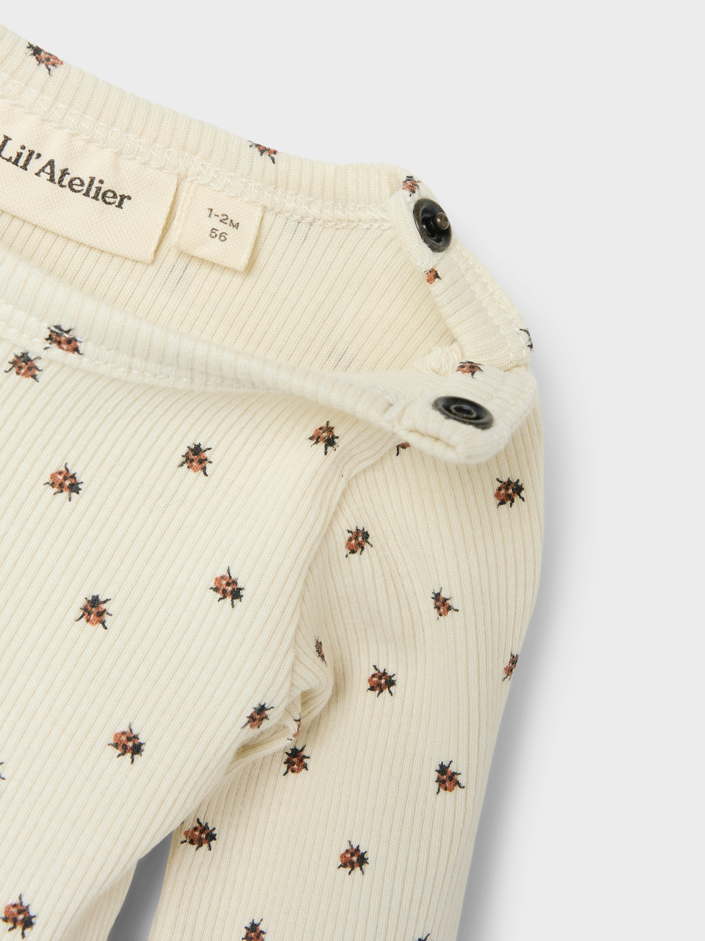 Lil' Atelier Langarmbody »NBNLAGO KIM LS SLIM BODY LIL NOOS« weiche Jersey Rippqualität