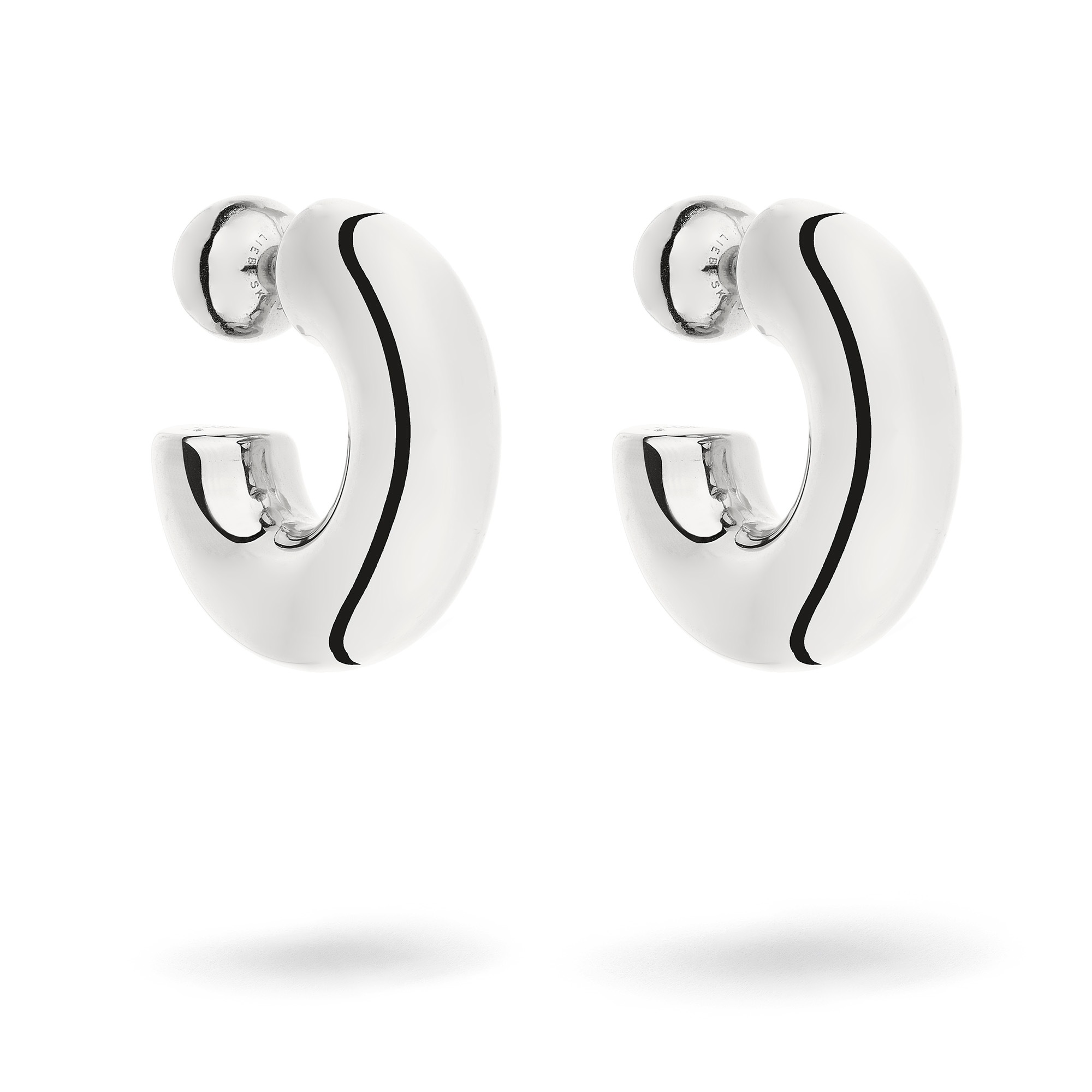 Liebeskind Berlin Paar Creolen »Schmuck Geschenk Edelstahl Ohrringe Steel Ball«