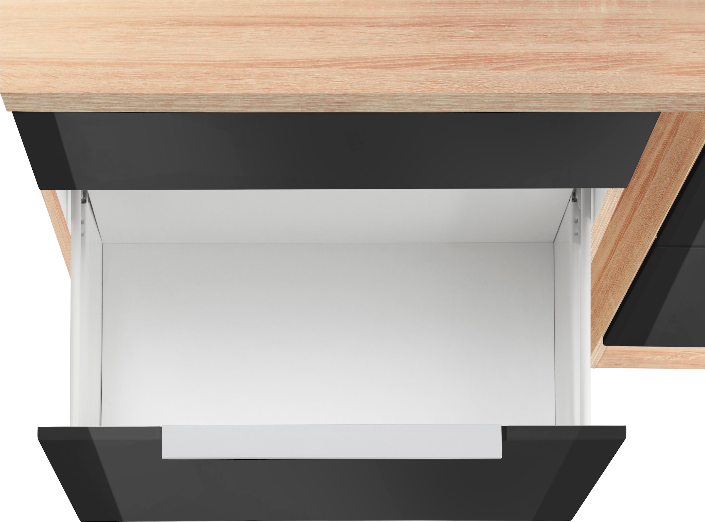 KOCHSTATION Winkelküche »KS-Brindisi Stellbreite 290/170 cm«, wahlweise mit E-Geräten und Induktion, mit MDF-Fronten