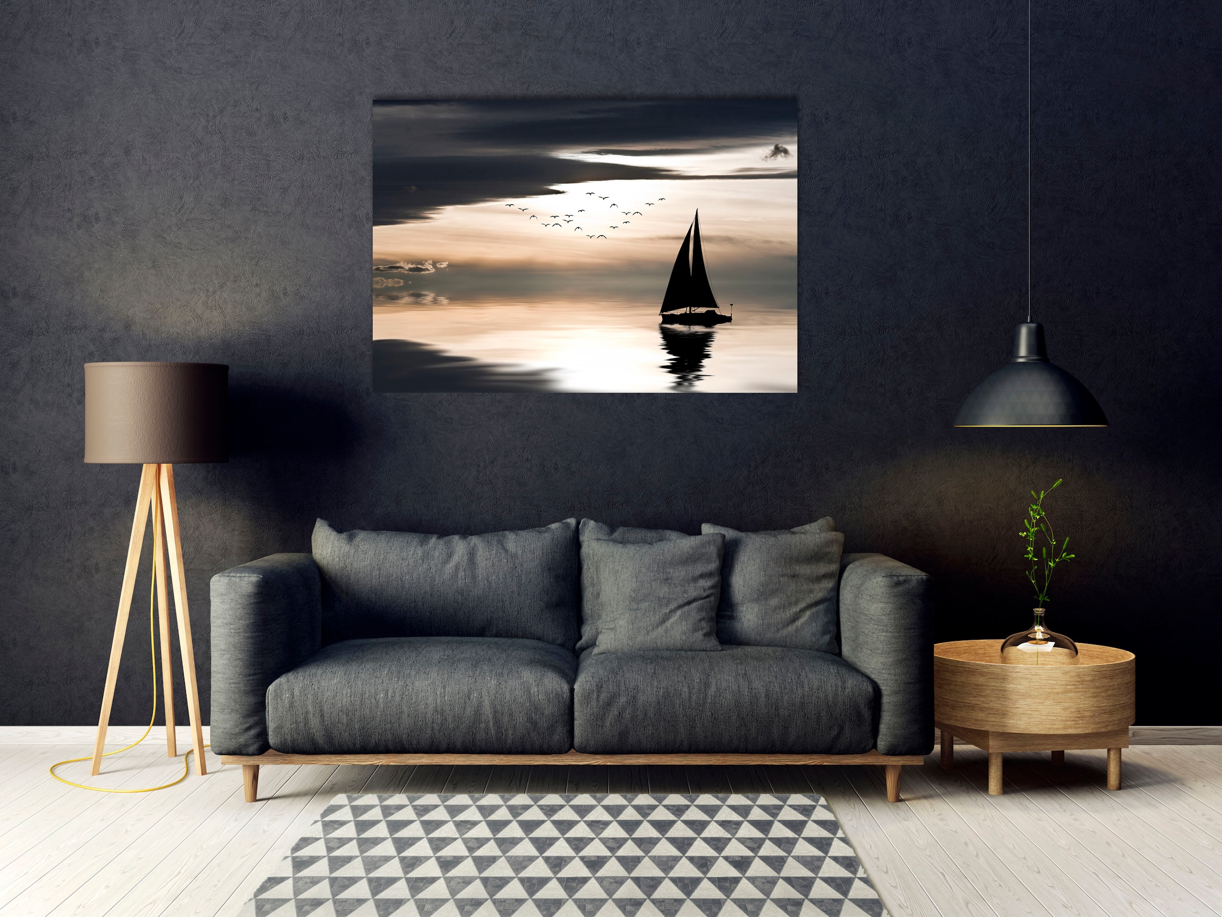 queence Acrylglasbild »Etellix« Meer   Meer Bilder   Schiffe   See   Seebil günstig online kaufen