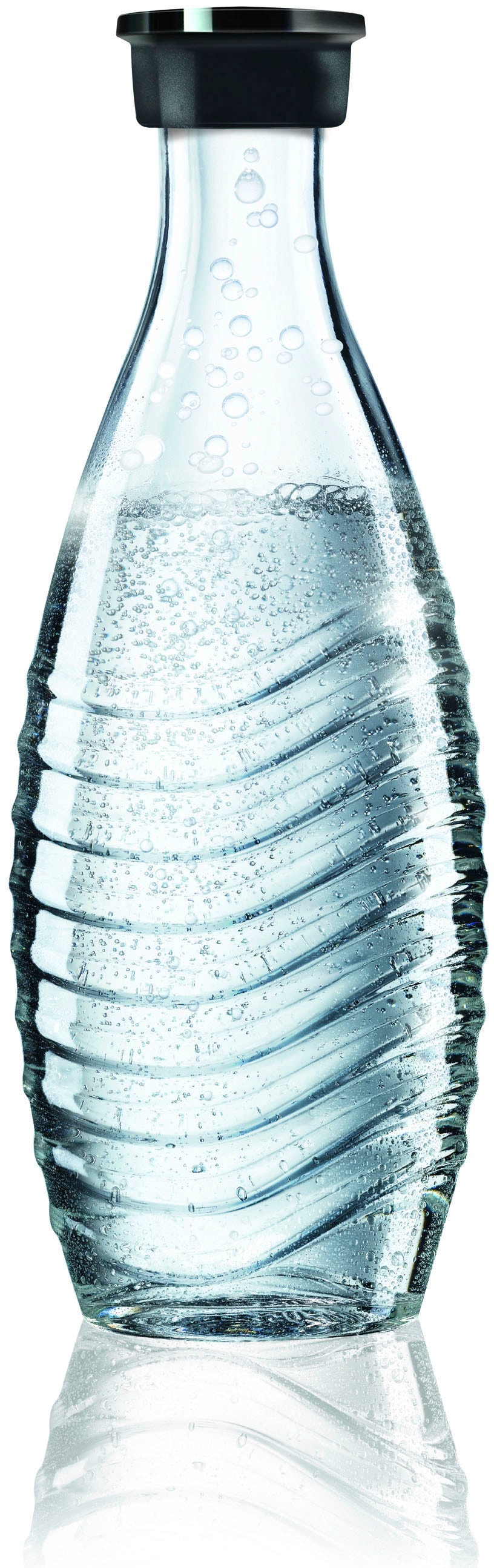 SodaStream Wassersprudler »Crystal 3.0«, (3 tlg.), mit Quick Connect CO2-Zylinder und 1x Glaskaraffe 0,7 L